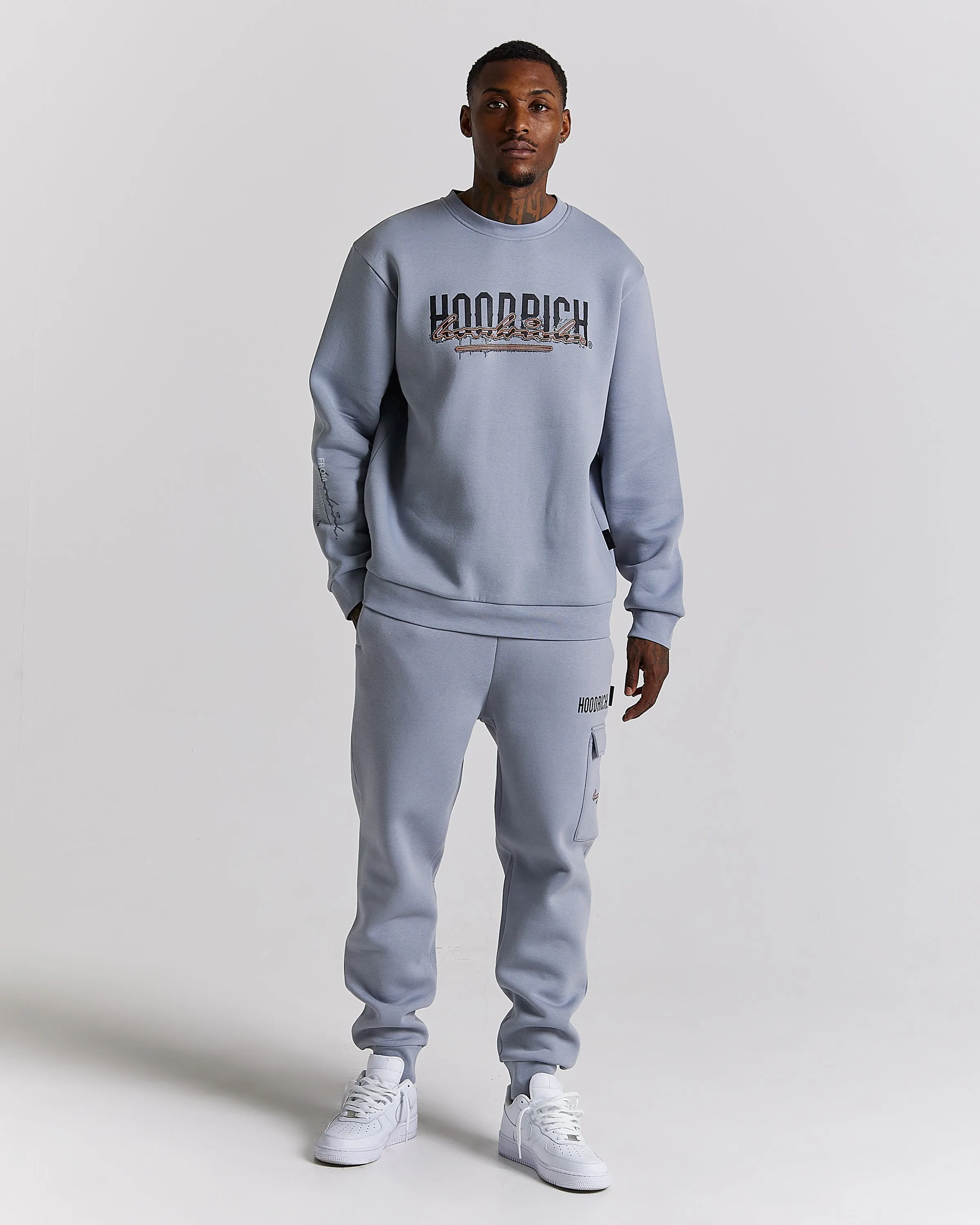 Splatter Sweatshirt - Grey/Black/Copper sold by Hoodrich product image thumbnail 3