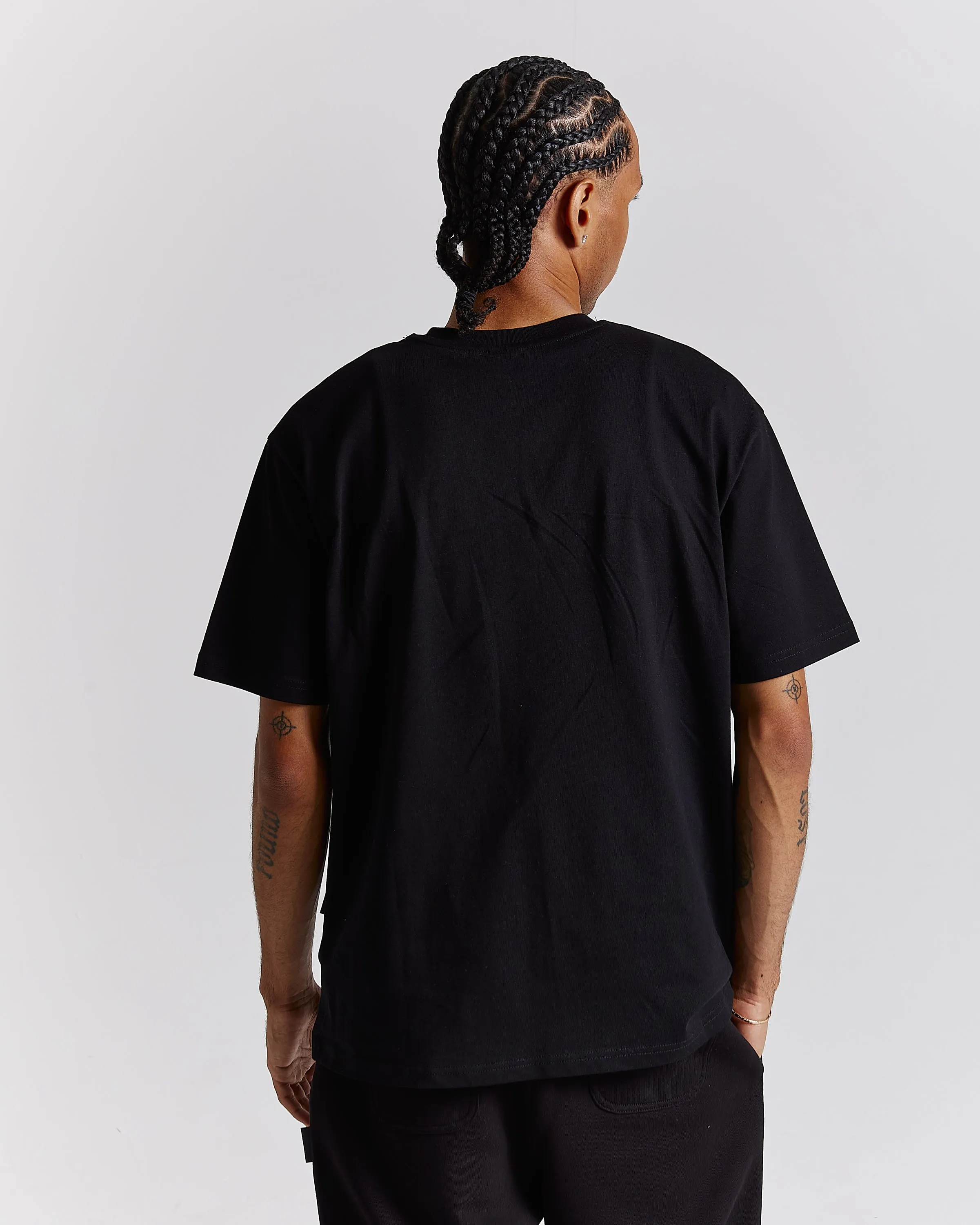 Chromatic T-Shirt - Black/Silver Chromatic sold by Hoodrich product image thumbnail 2