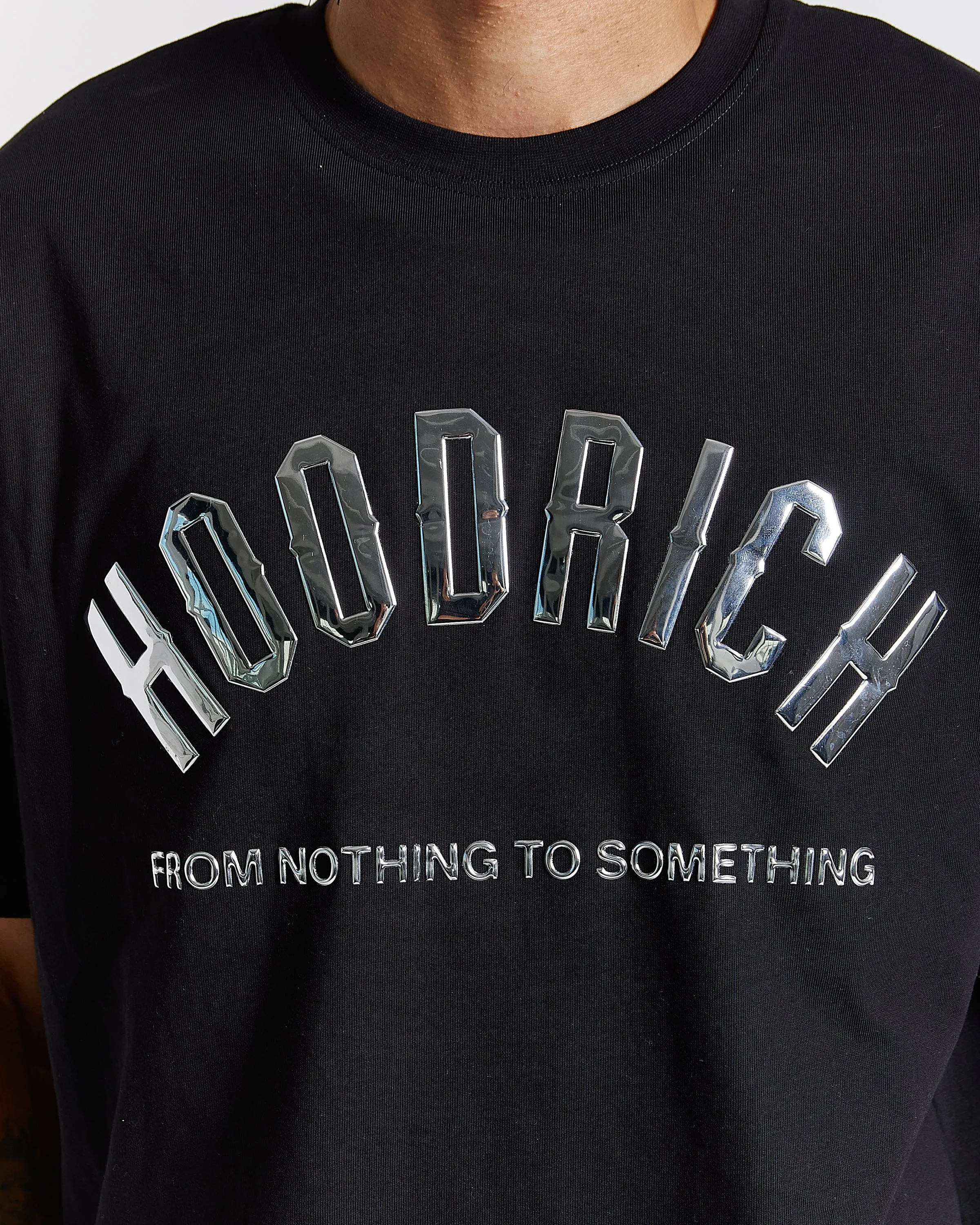 Chromatic T-Shirt - Black/Silver Chromatic sold by Hoodrich product image thumbnail 4