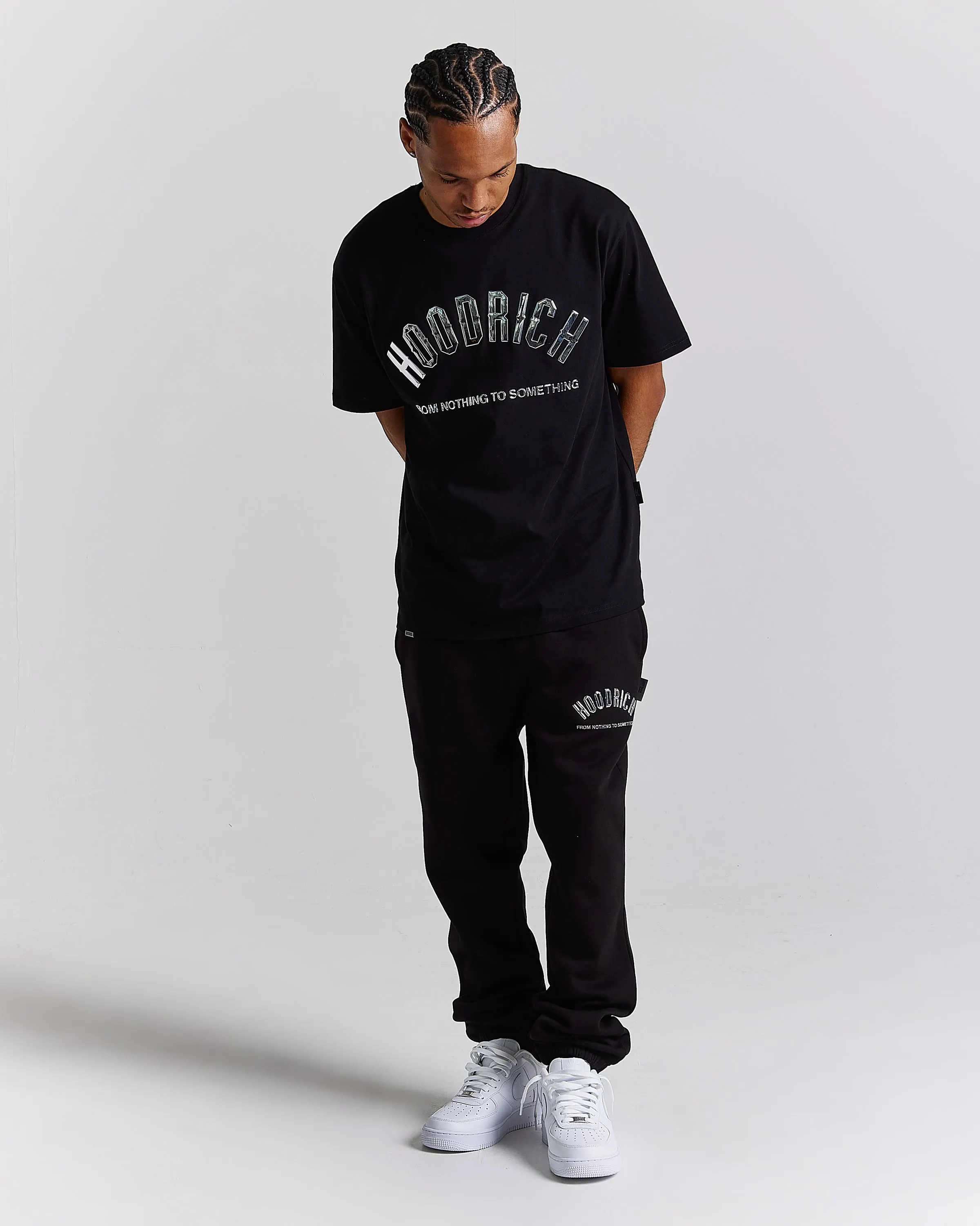 Chromatic T-Shirt - Black/Silver Chromatic sold by Hoodrich product image thumbnail 3