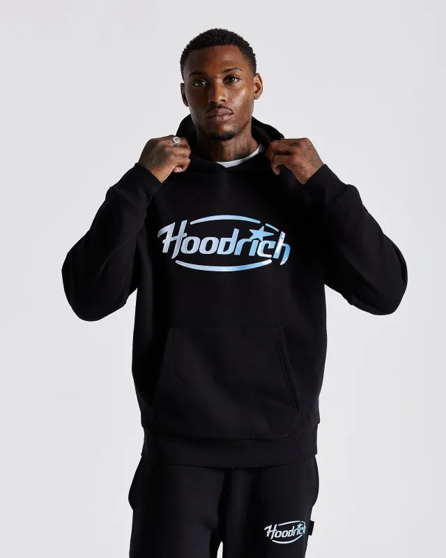 Curve Oversized Hoodie - Black/Blue sold by Hoodrich