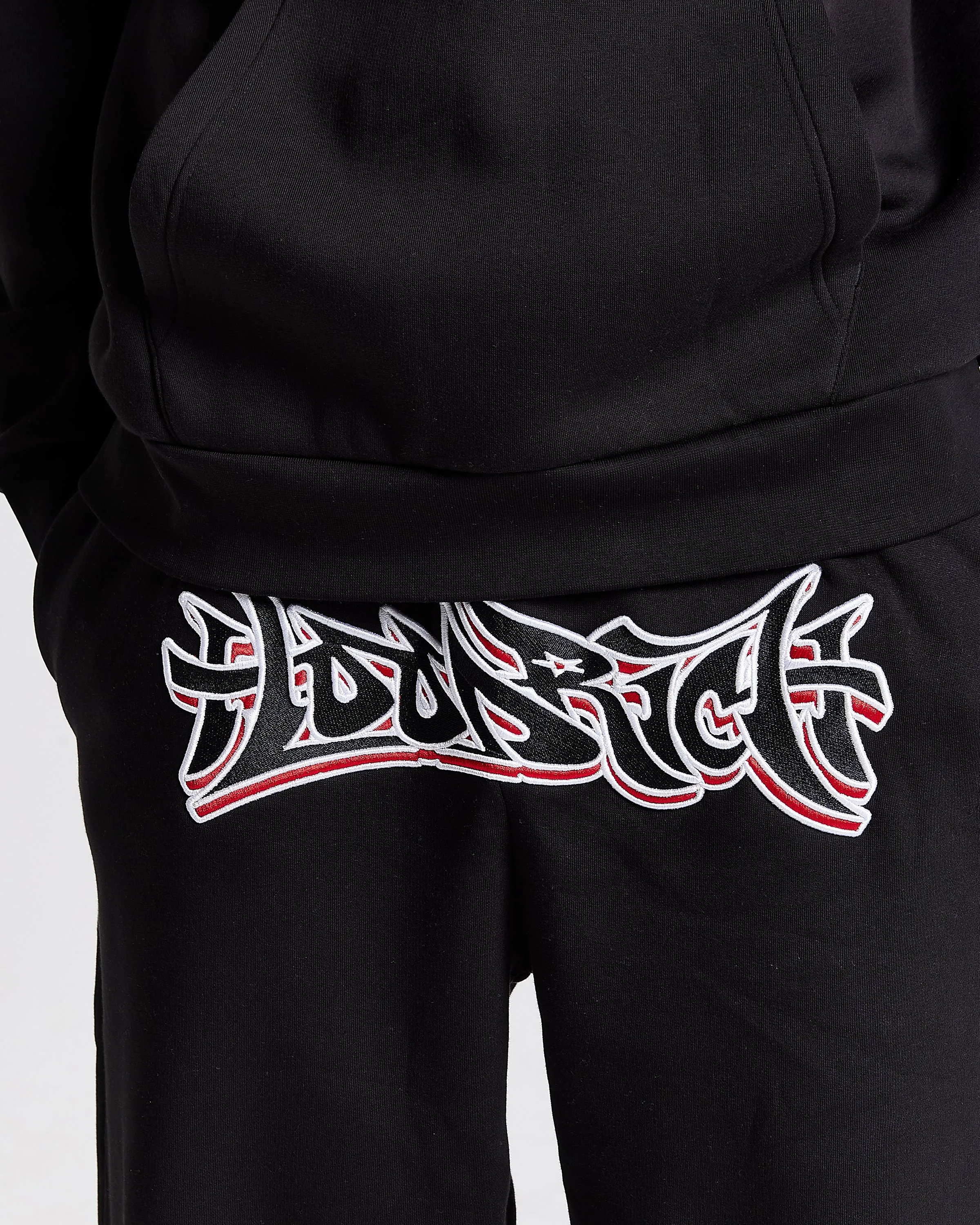 Graff Oversized Joggers - Black/White/Red sold by Hoodrich product image thumbnail 3