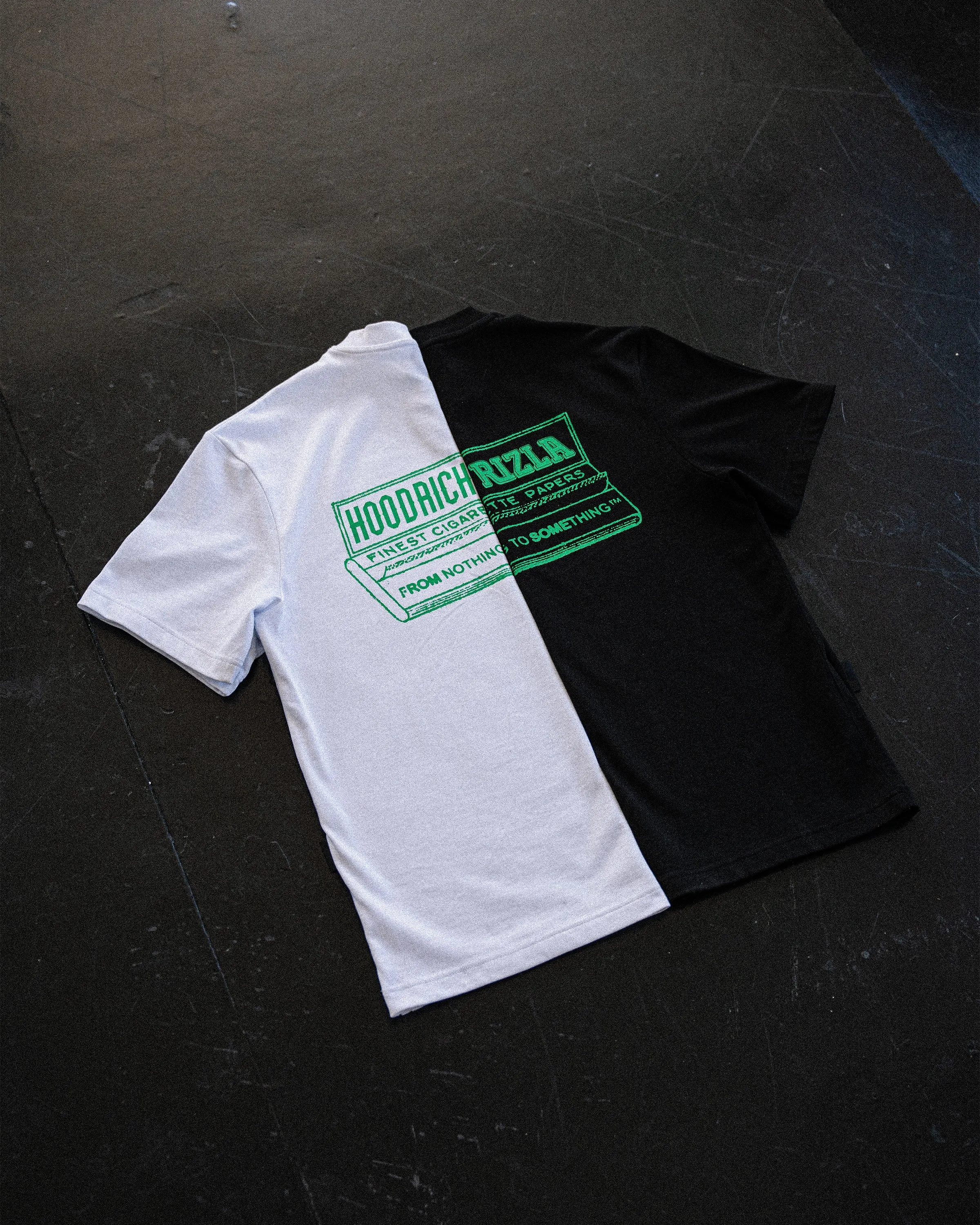Rizla Premium Oversized T-Shirt - White/Green sold by Hoodrich product image thumbnail 4