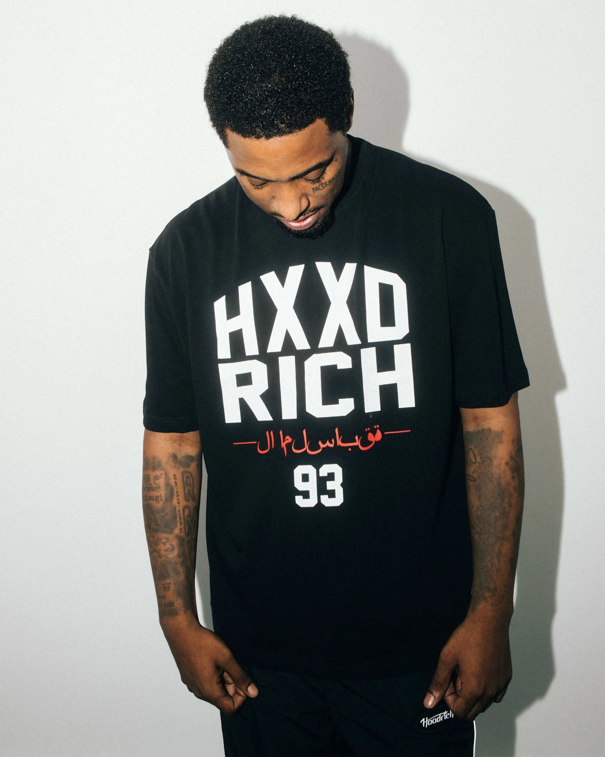 OG 93 Oversized T-Shirt - Black/White sold by Hoodrich