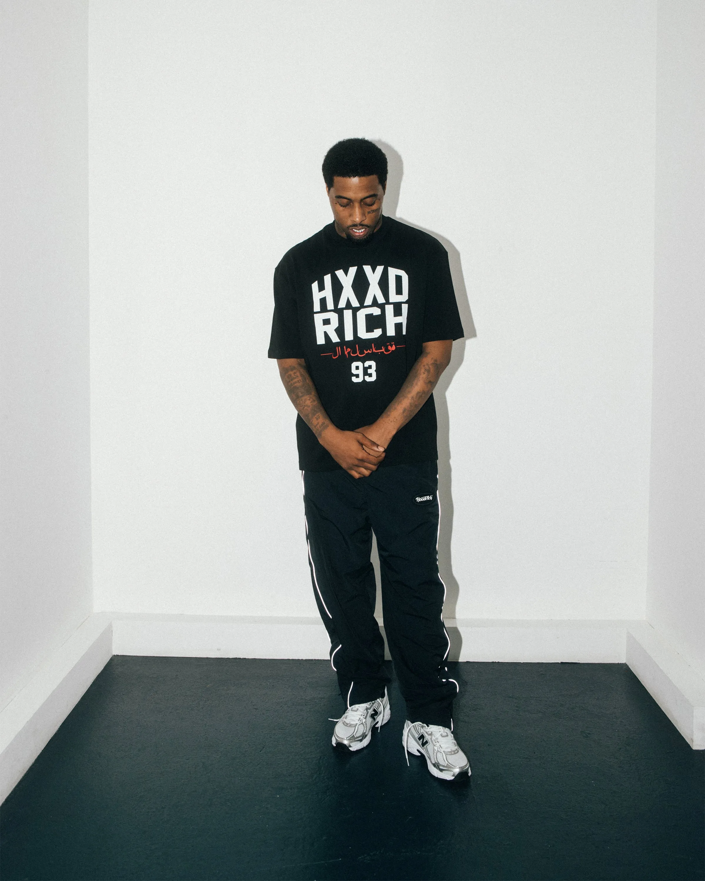 OG 93 Oversized T-Shirt - Black/White sold by Hoodrich product image thumbnail 2
