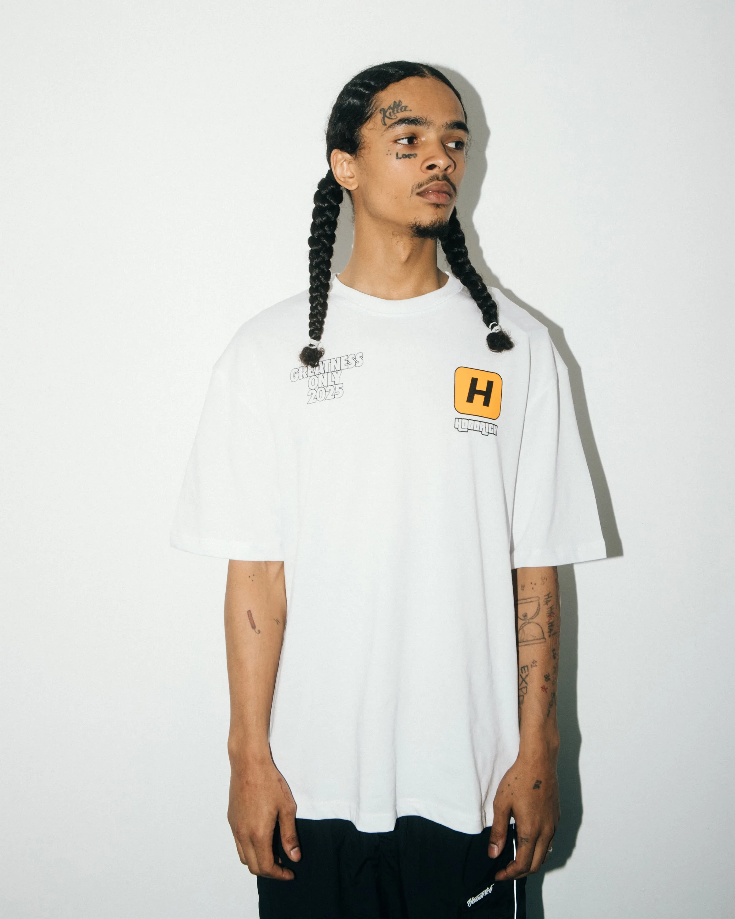 Greatness Oversized T-Shirt - White sold by Hoodrich product image thumbnail 2