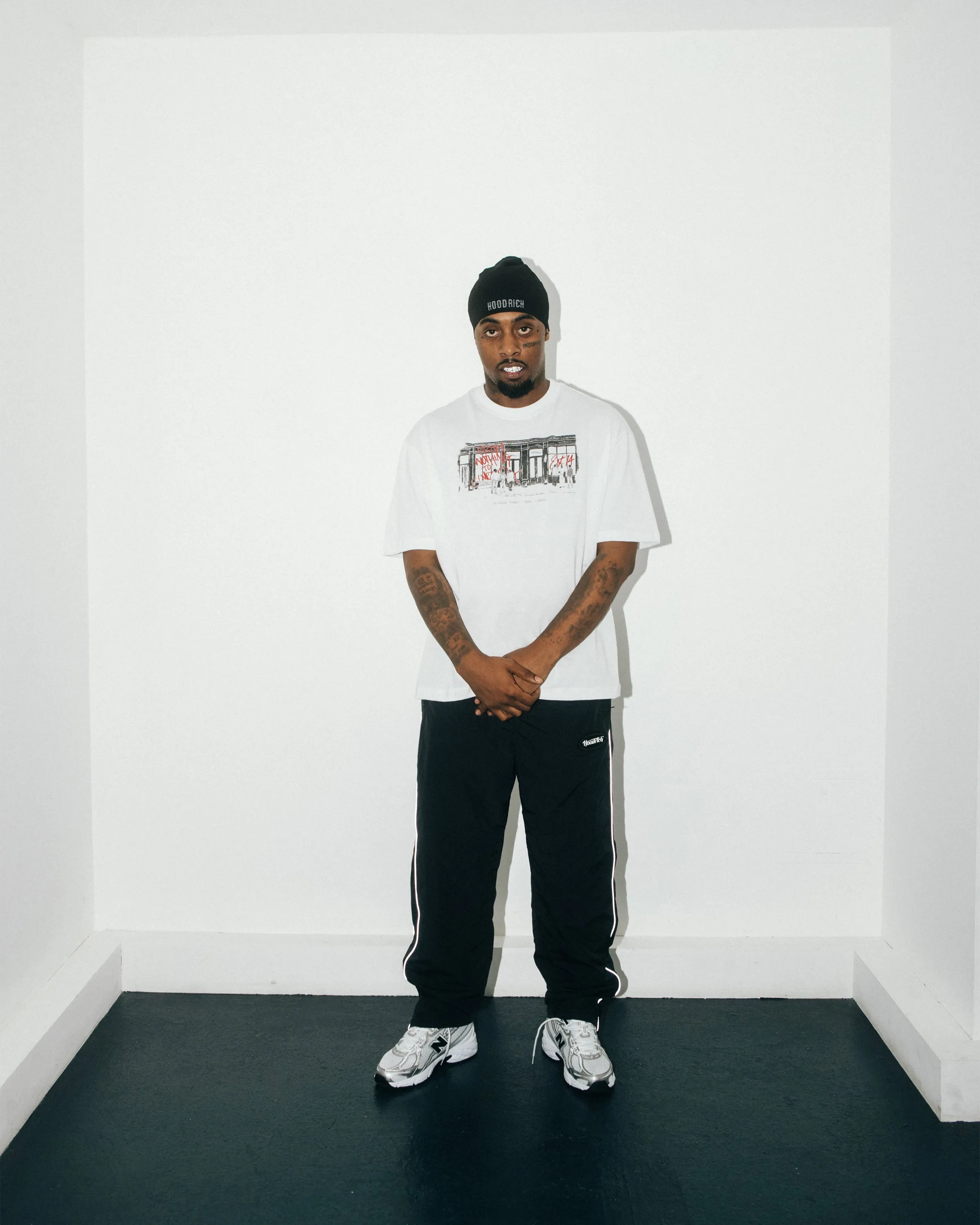 Fifty Nine Oversized T-Shirt - White/Black/Red sold by Hoodrich product image thumbnail 3
