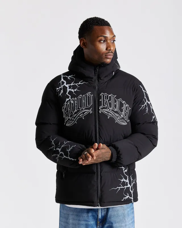 Dark Jacket - Black/White sold by Hoodrich