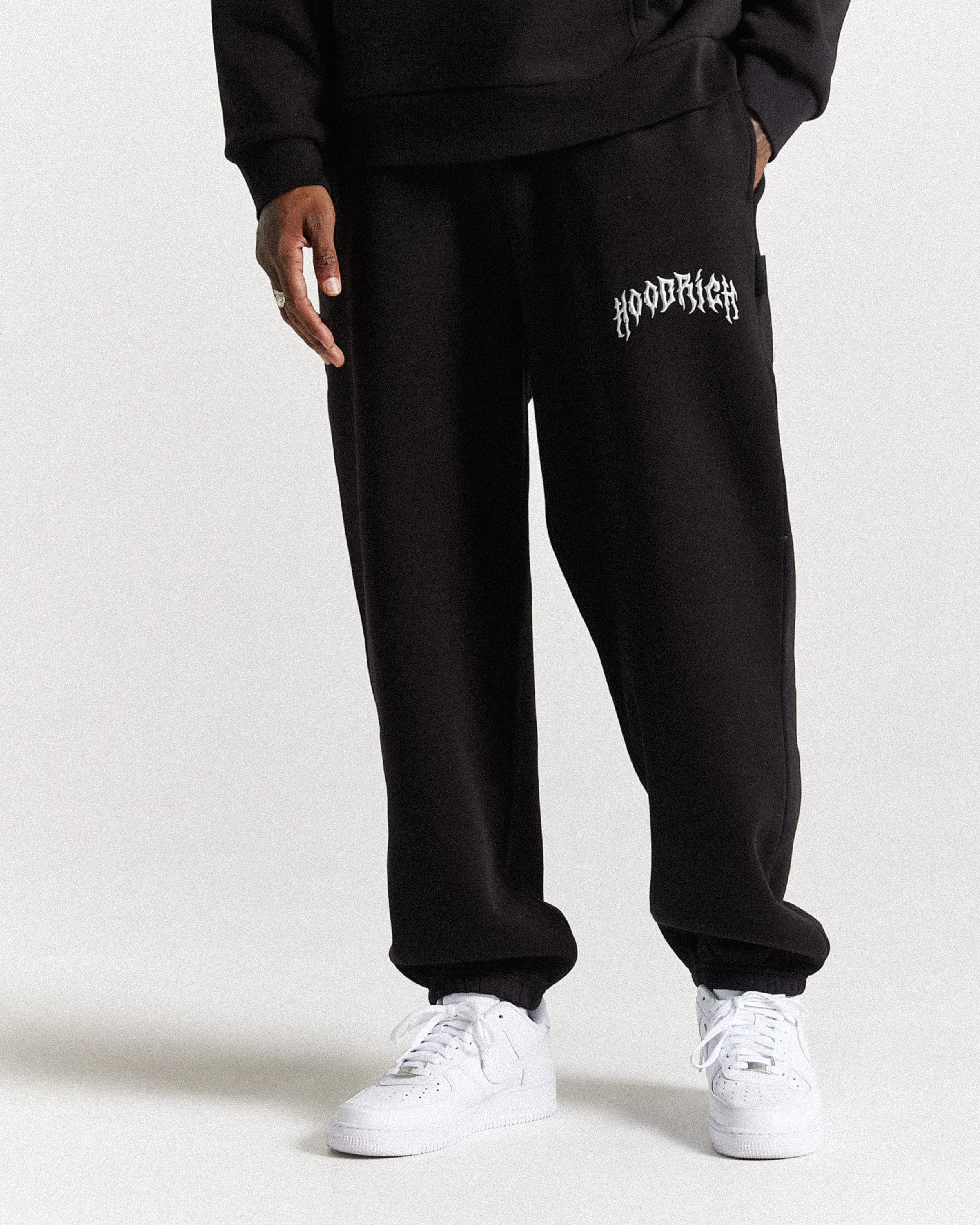 Midnight Oversized Jogger - Black/Chromatic sold by Hoodrich product image thumbnail 2
