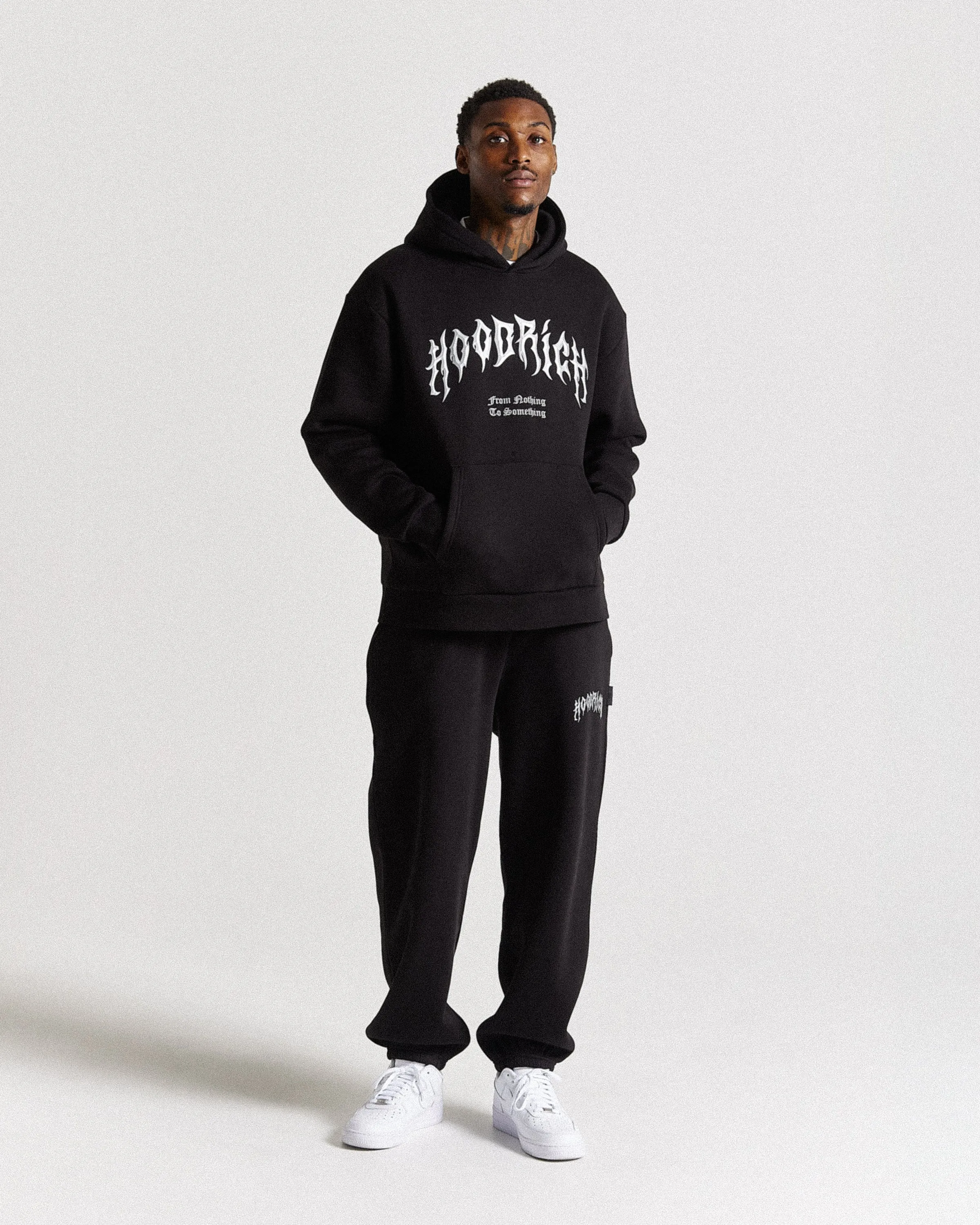 Midnight Oversized Jogger - Black/Chromatic sold by Hoodrich product image thumbnail 4