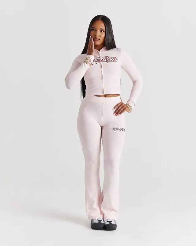 Solace Flare Leggings - Pink sold by Hoodrich