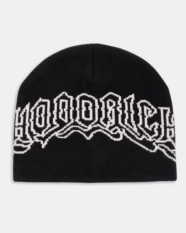 Ritual Beanie - Black/White sold by Hoodrich