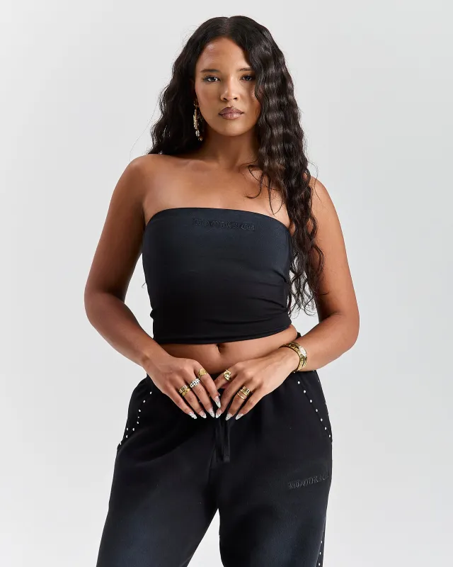 The Winner's Circle Aspen Gothic Bandeau - Black sold by Hoodrich