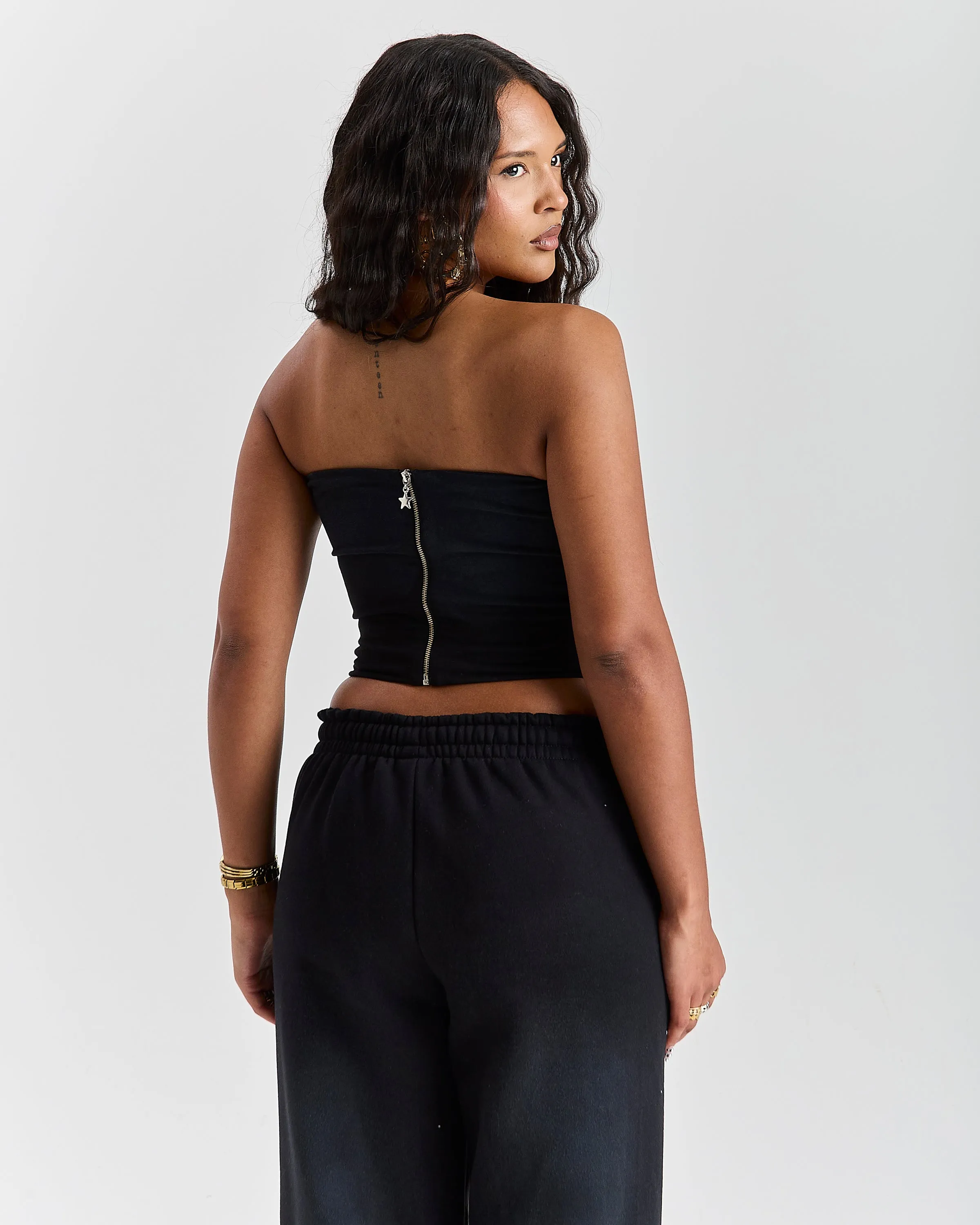 The Winner's Circle Aspen Gothic Bandeau - Black sold by Hoodrich product image thumbnail 2