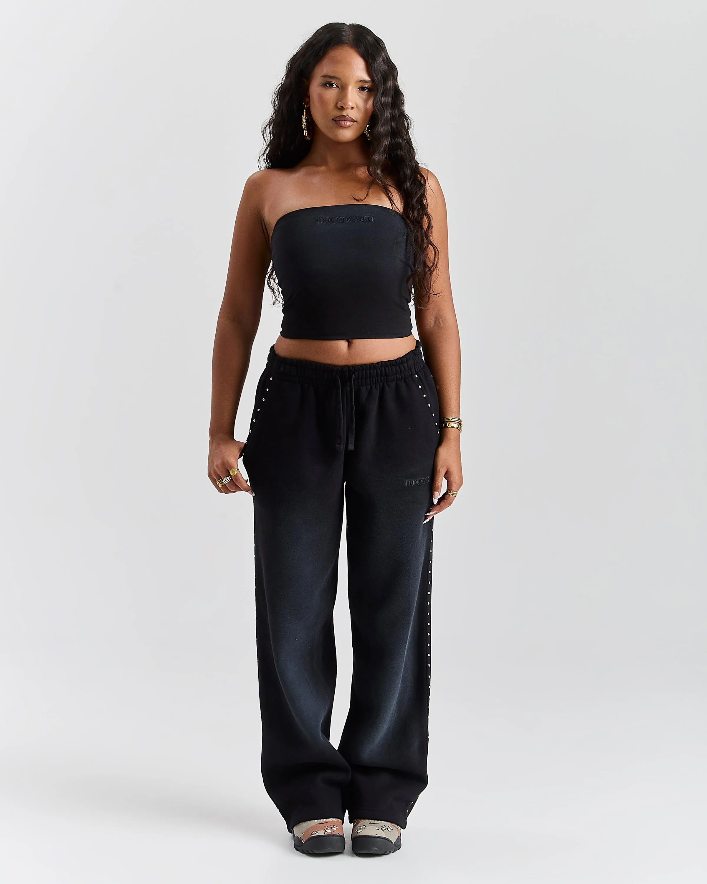 The Winner's Circle Aspen Gothic Bandeau - Black sold by Hoodrich product image thumbnail 3