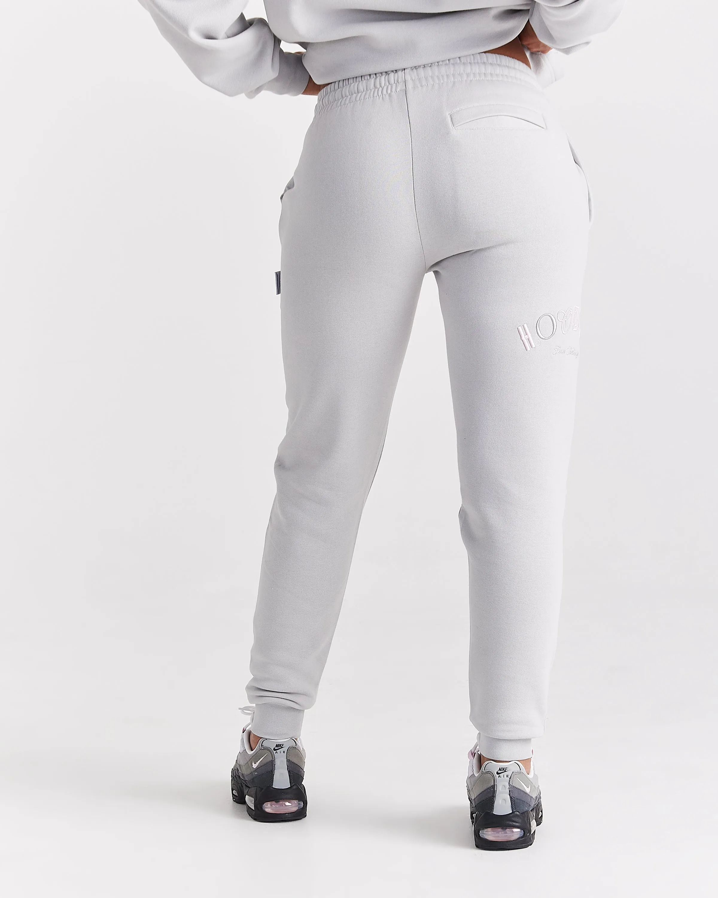 Calor Slim Joggers - Light Grey/Pink sold by Hoodrich product image thumbnail 2