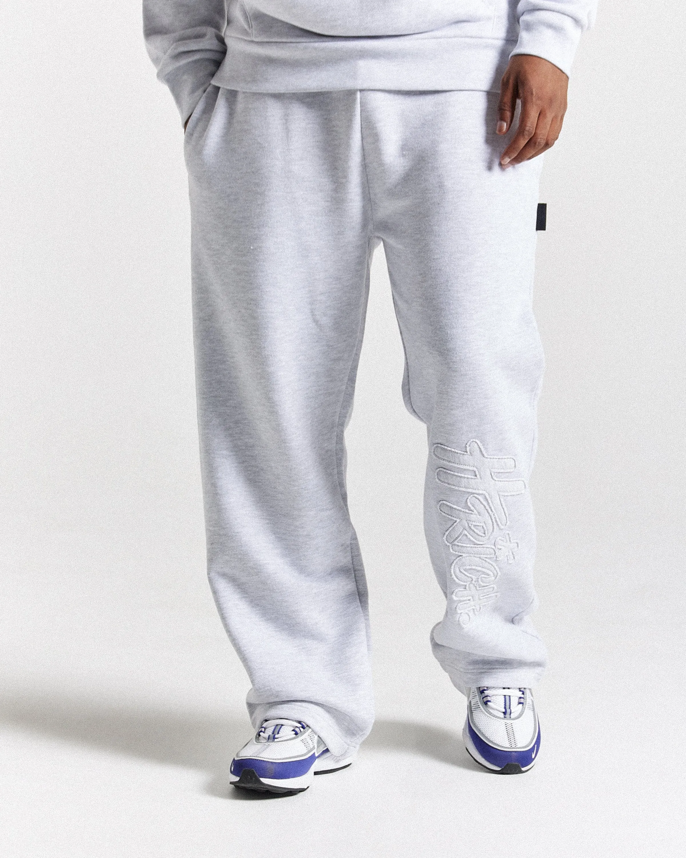 Asthrich Oversized Joggers - Light Grey sold by Hoodrich product image thumbnail 2