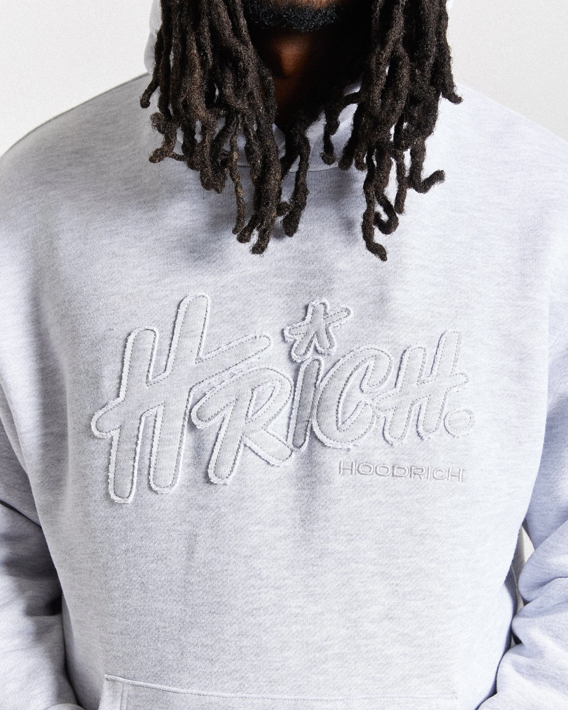 Asthrich Oversized Hoodie - Light Grey sold by Hoodrich product image thumbnail 2