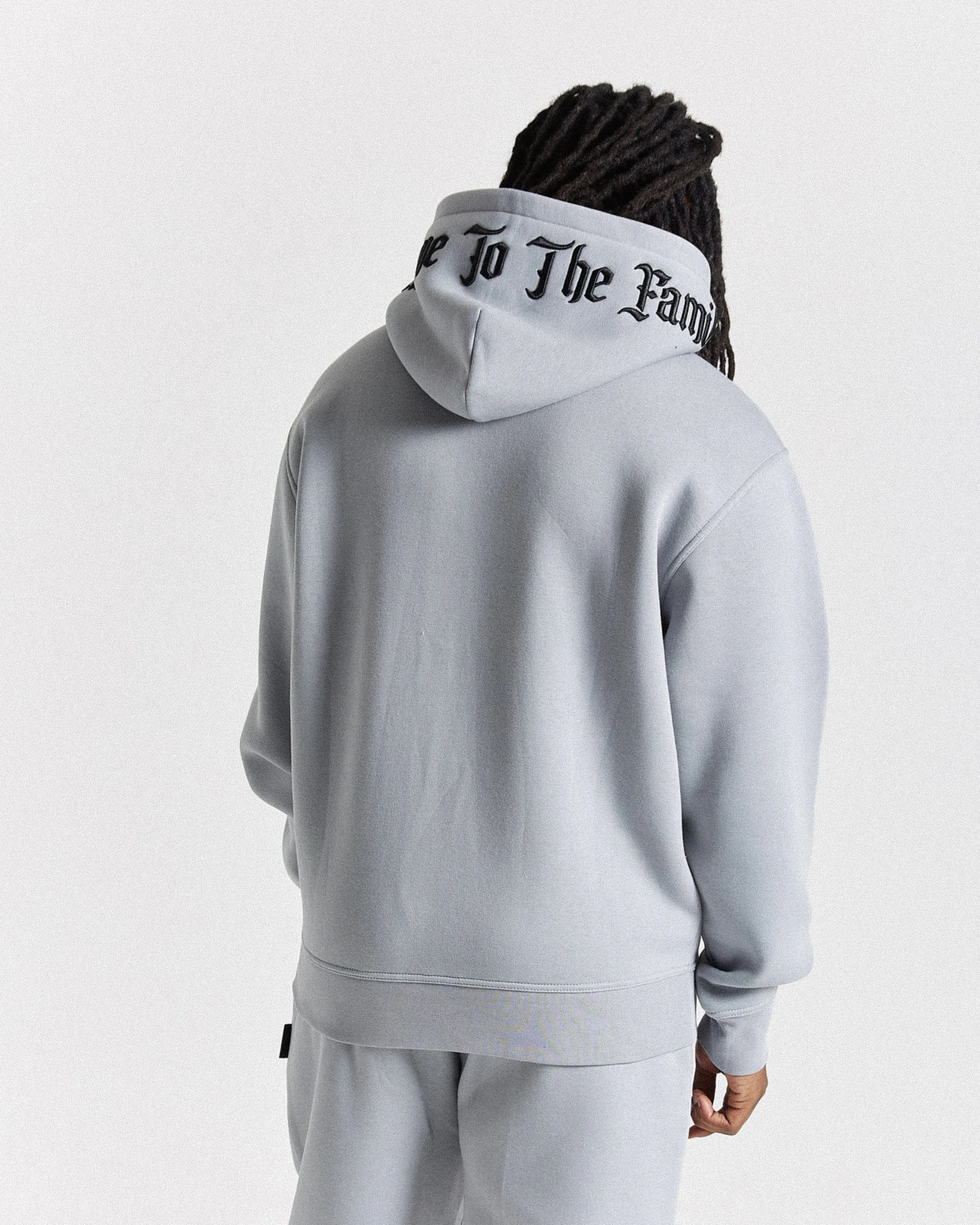 Dark Oversized Hoodie - Grey/Black/Red sold by Hoodrich product image thumbnail 4