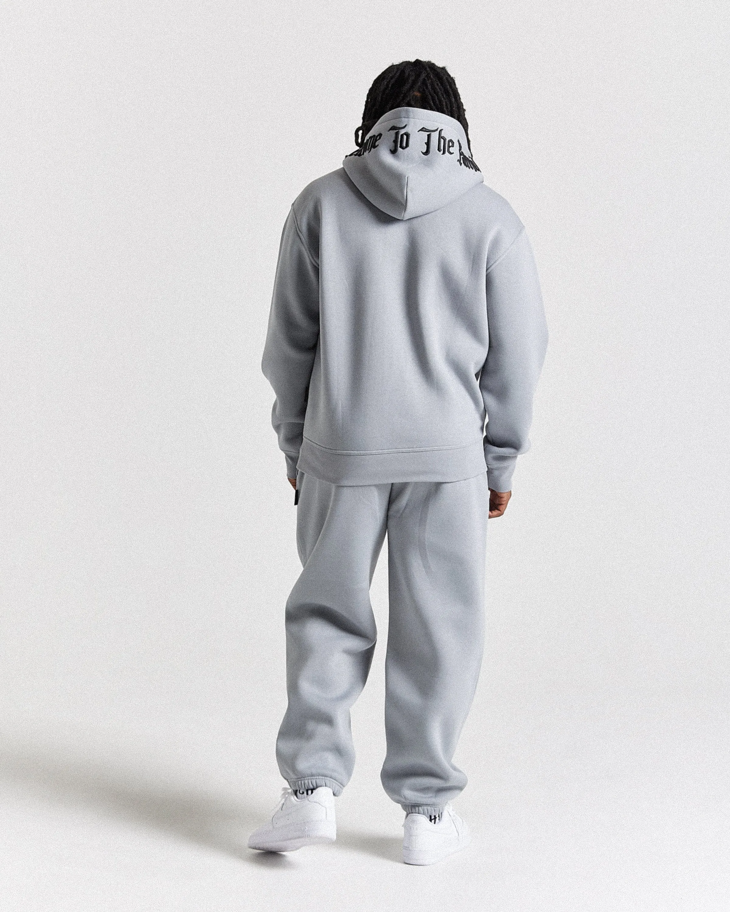 Dark Oversized Hoodie - Grey/Black/Red sold by Hoodrich product image thumbnail 3