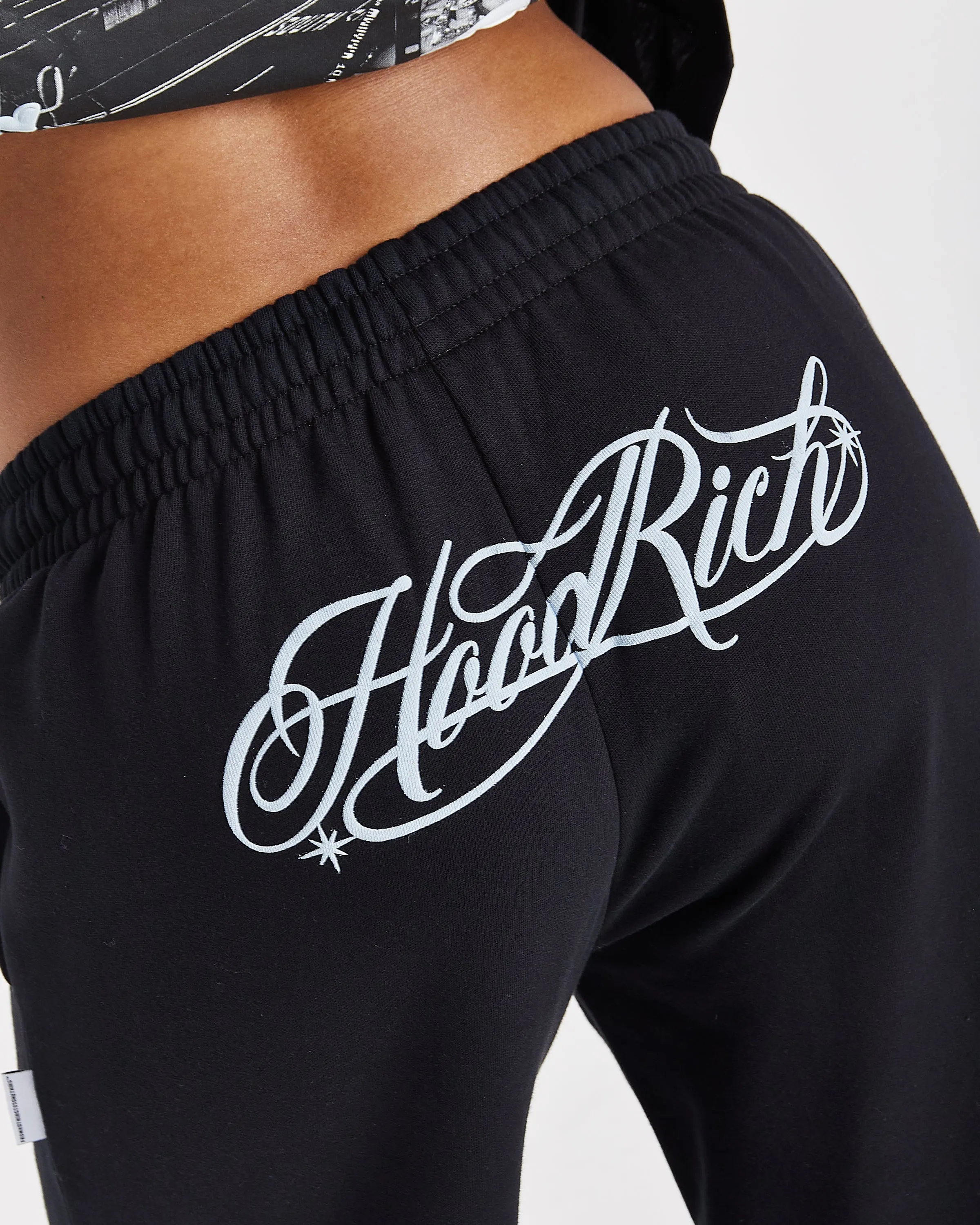 Vision Oversized Jogger - Black sold by Hoodrich product image thumbnail 3