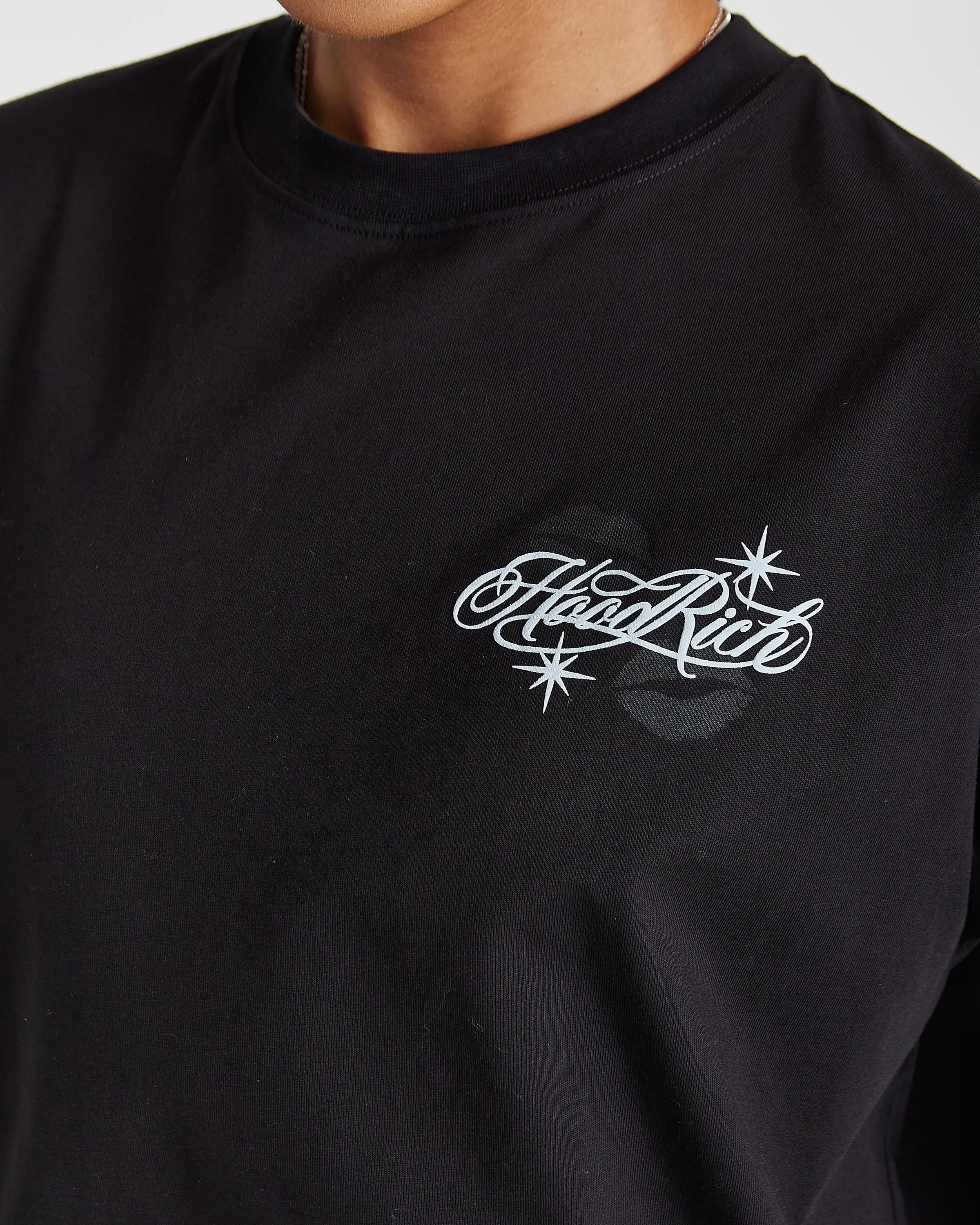 Vision Oversized T-Shirt - Black sold by Hoodrich product image thumbnail 5