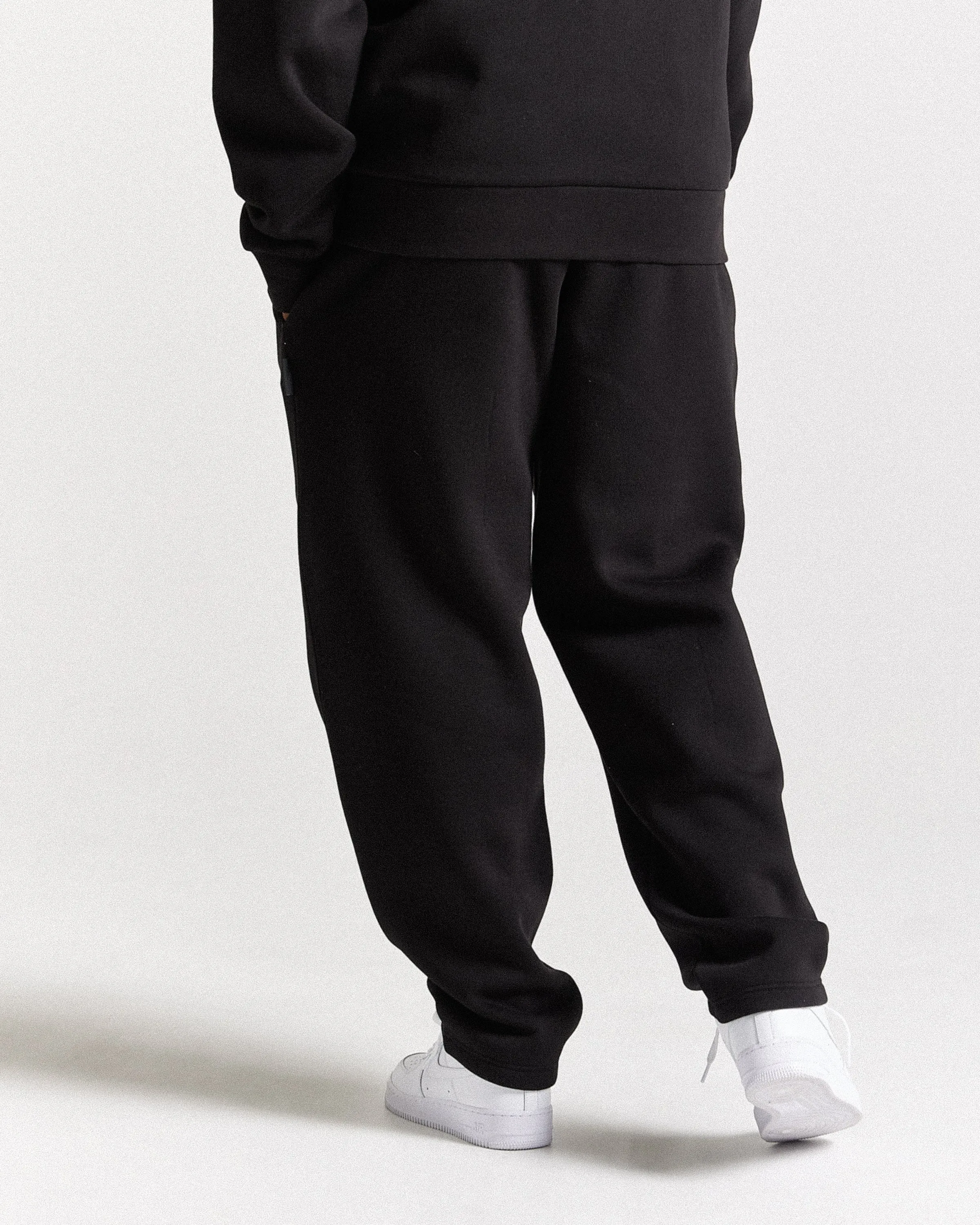 Triluxe Oversized Jogger - Black/White sold by Hoodrich product image thumbnail 5
