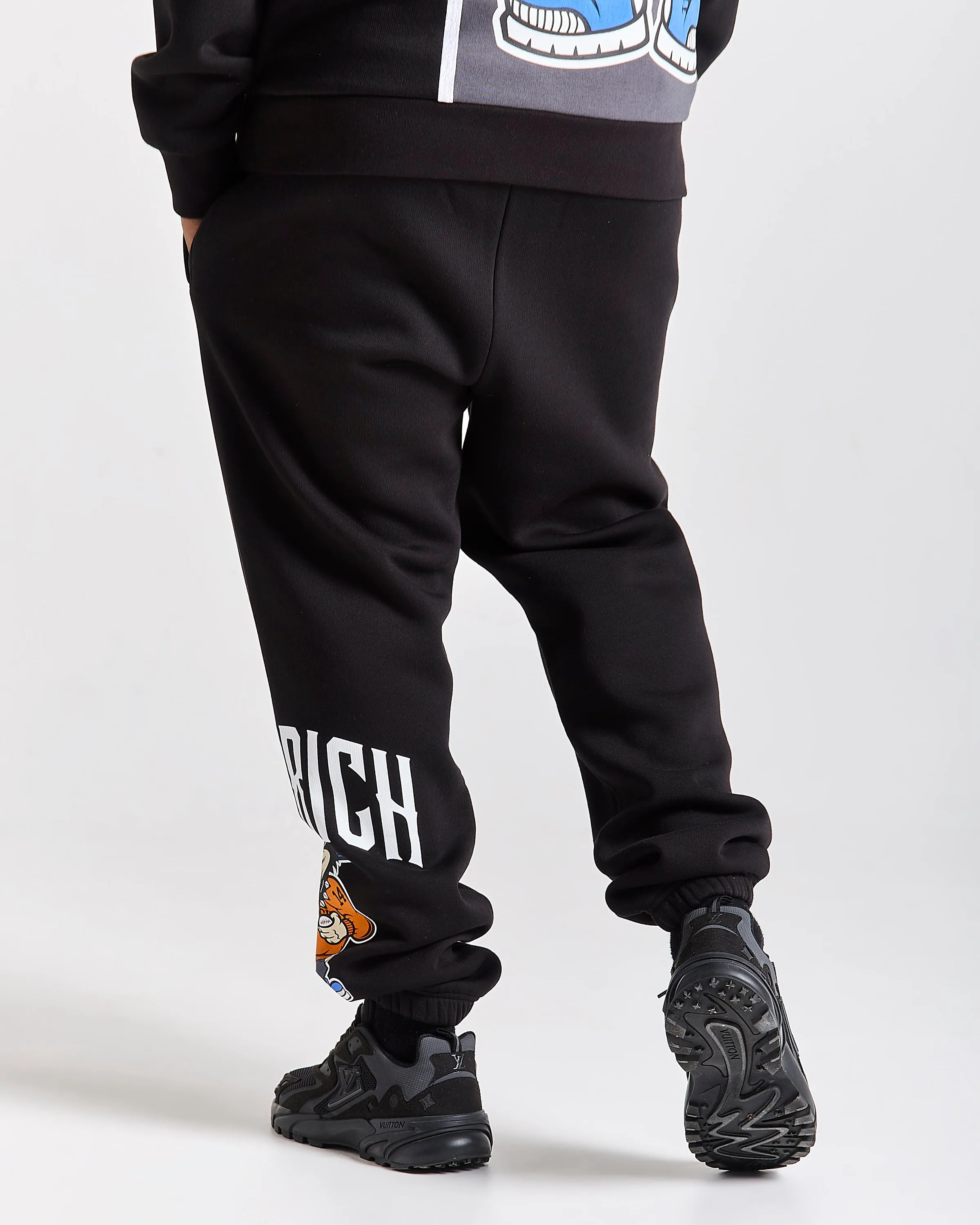 Menace Jogger - Black/Blue/Orange sold by Hoodrich product image thumbnail 4