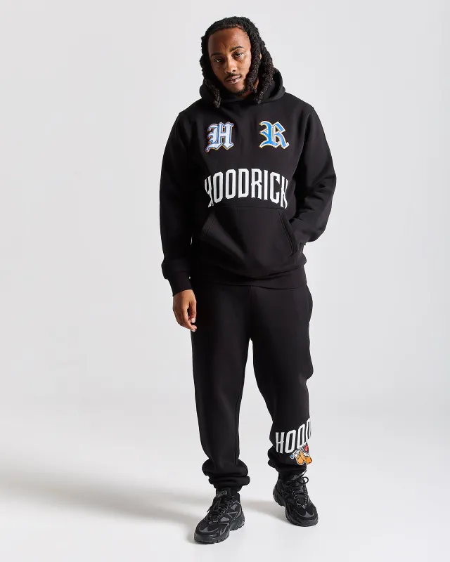 Menace Jogger - Black/Blue/Orange sold by Hoodrich