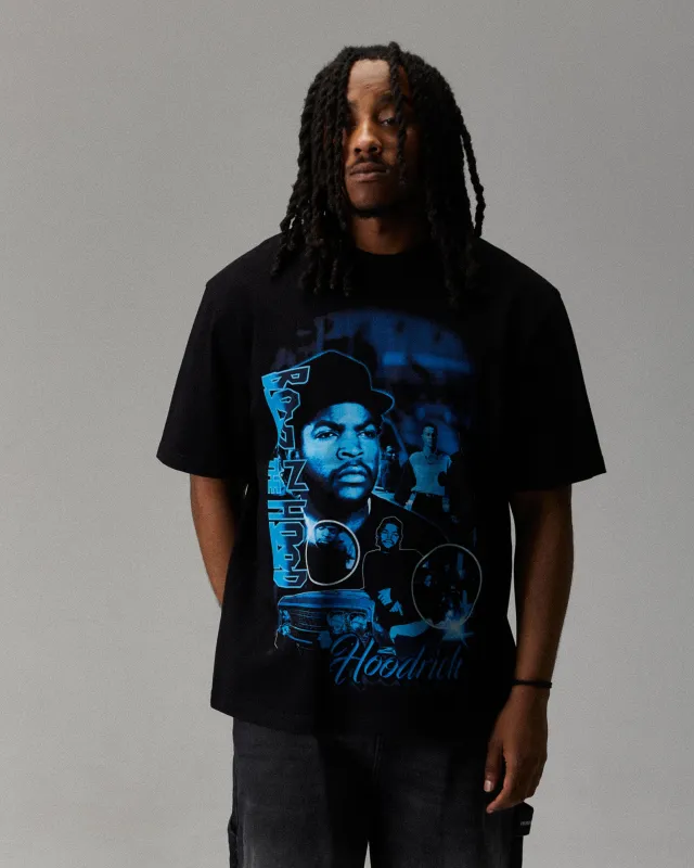 Empire Boyz N The Hood T-Shirt - Black/Blue sold by Hoodrich