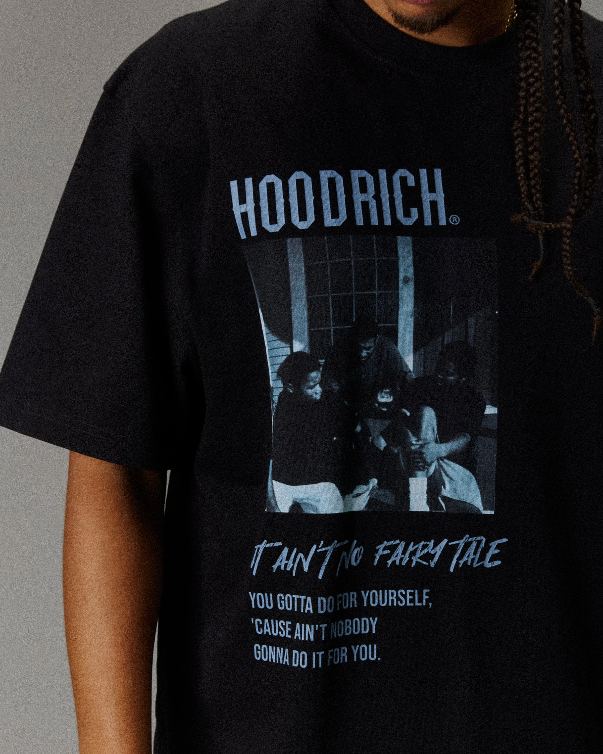 Unity Boyz N The Hood T-Shirt - Black/Grey sold by Hoodrich product image thumbnail 2