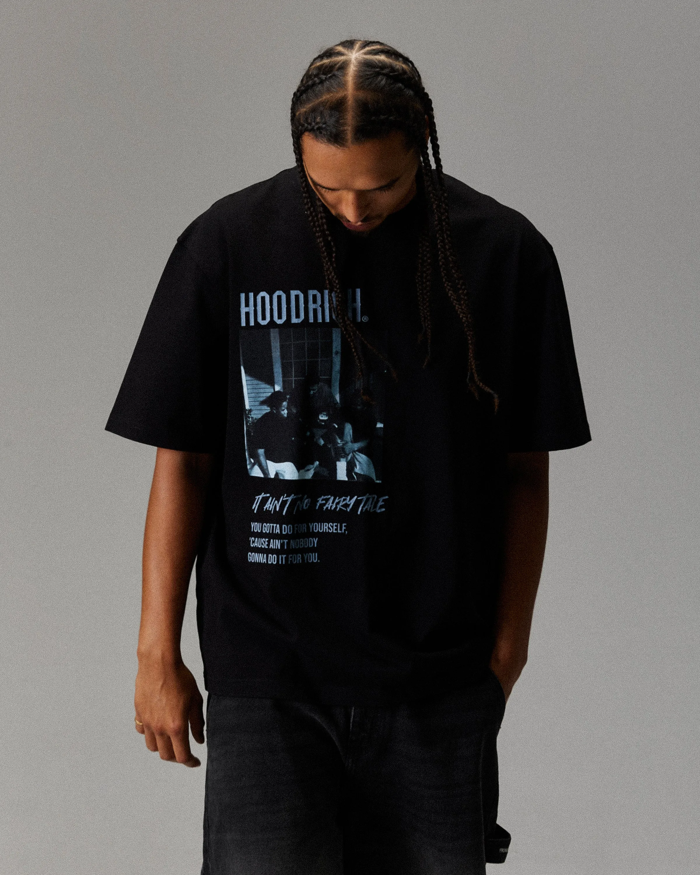 Unity Boyz N The Hood T-Shirt - Black/Grey sold by Hoodrich