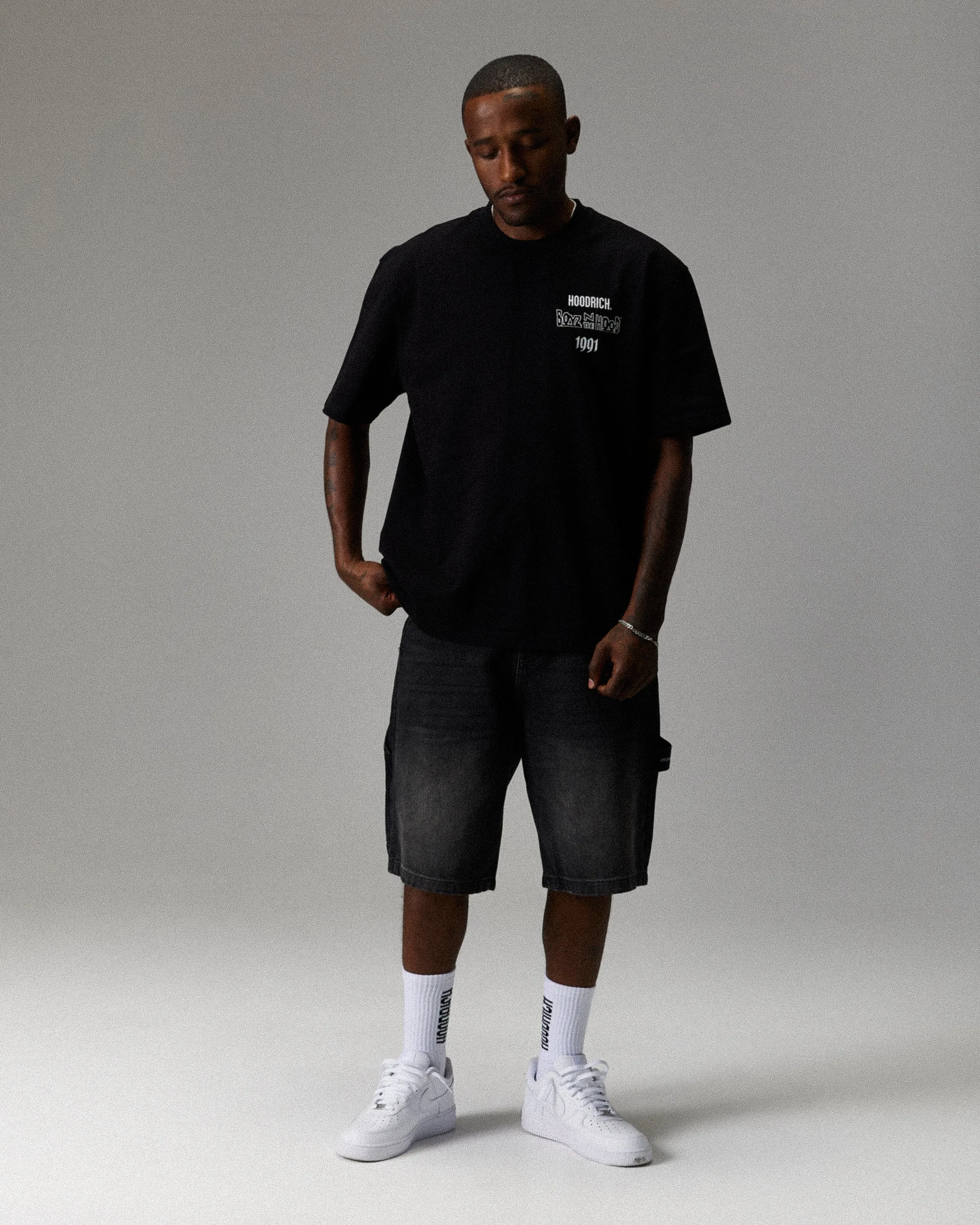 Legend Boyz N The Hood T-Shirt - Black/Grey sold by Hoodrich product image thumbnail 4