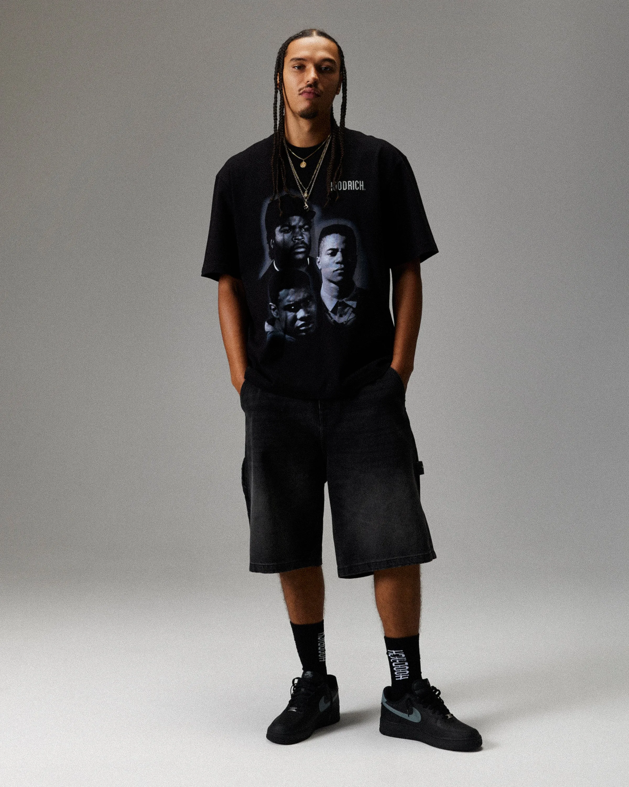 Heritage Boyz N The Hood T-Shirt - Black/Grey sold by Hoodrich product image thumbnail 3