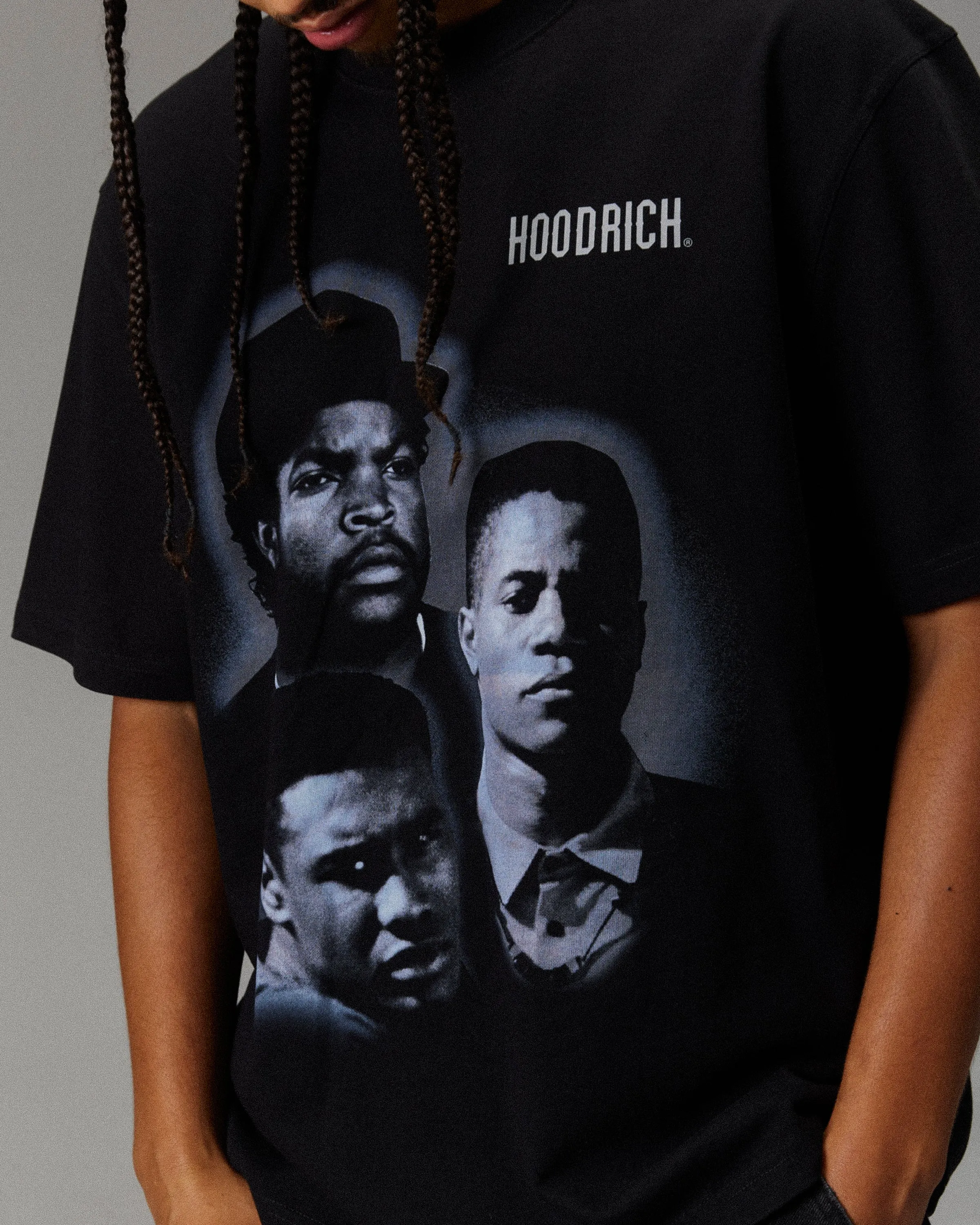Heritage Boyz N The Hood T-Shirt - Black/Grey sold by Hoodrich product image thumbnail 2