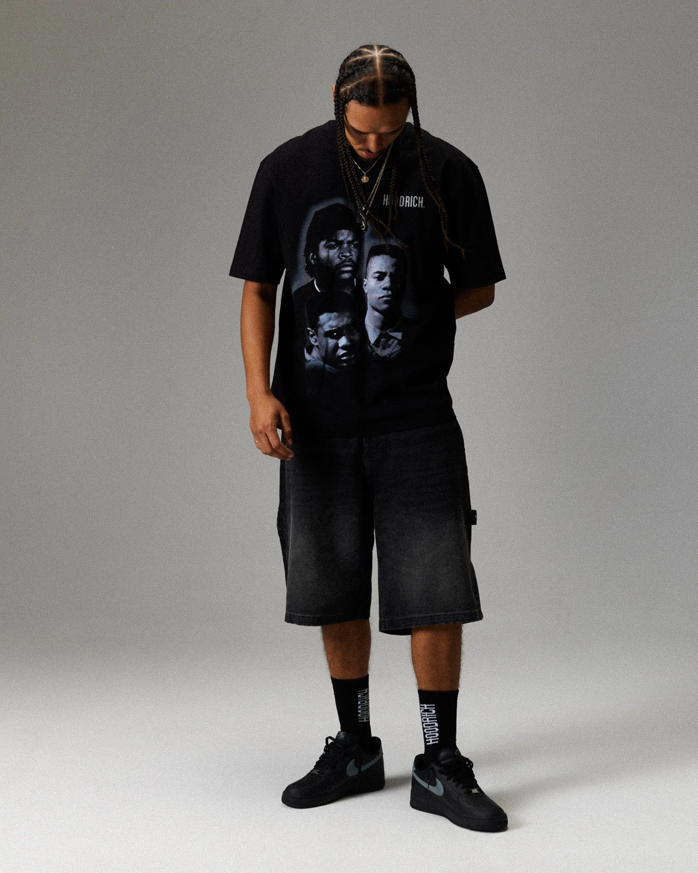 Heritage Boyz N The Hood T-Shirt - Black/Grey sold by Hoodrich product image thumbnail 5
