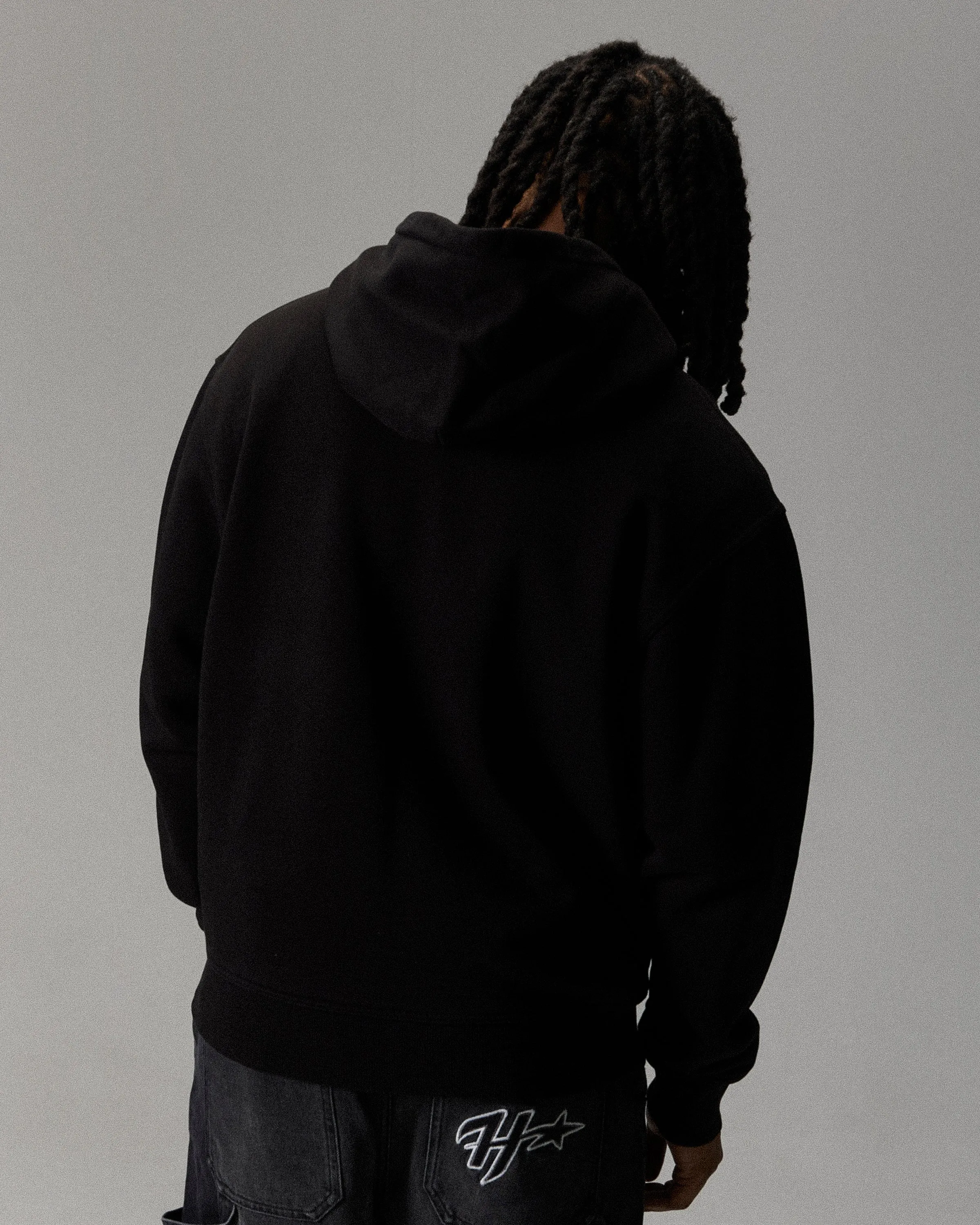 Heritage Boyz N The Hood Hoodie - Black/Grey sold by Hoodrich product image thumbnail 4