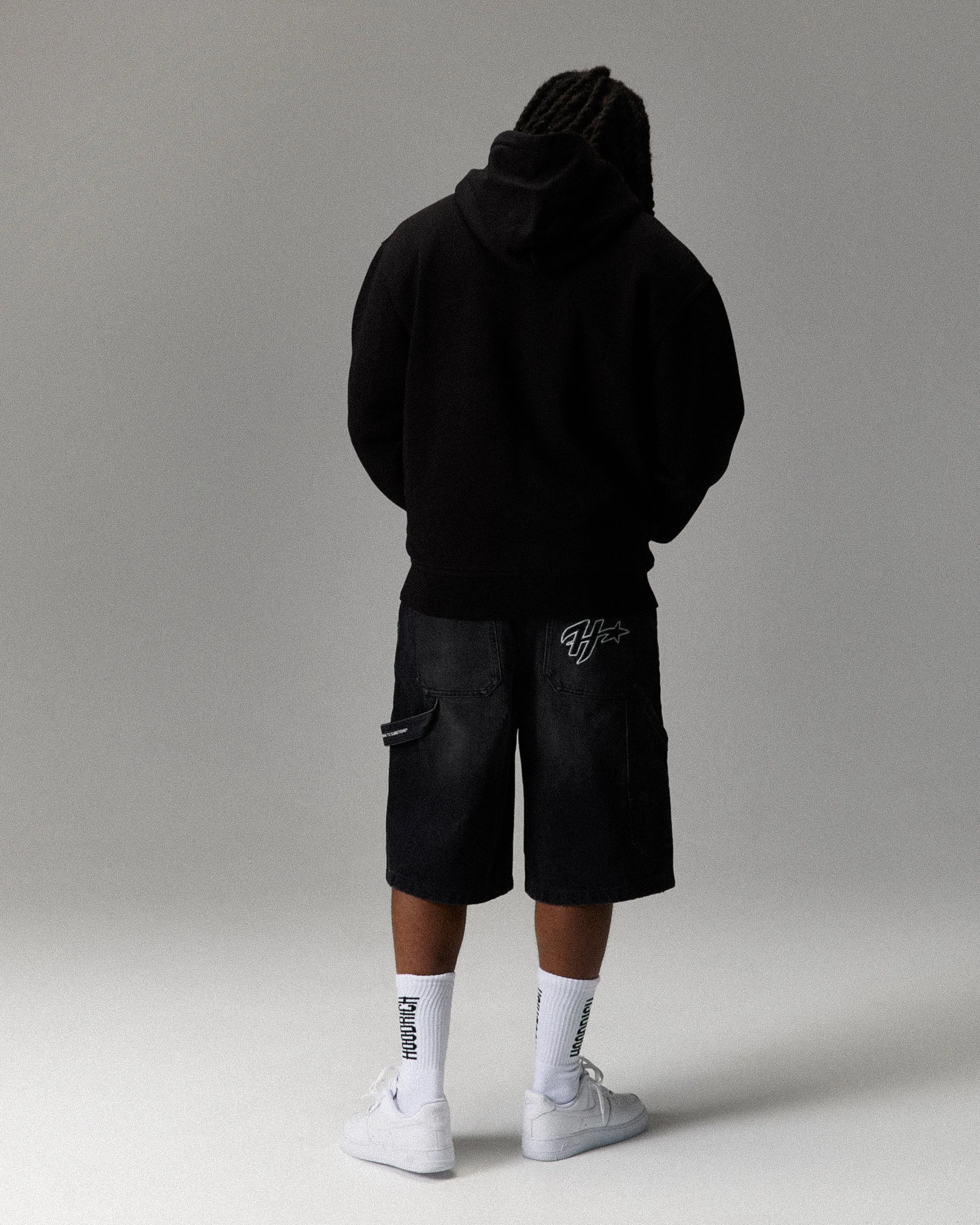 Heritage Boyz N The Hood Hoodie - Black/Grey sold by Hoodrich product image thumbnail 5