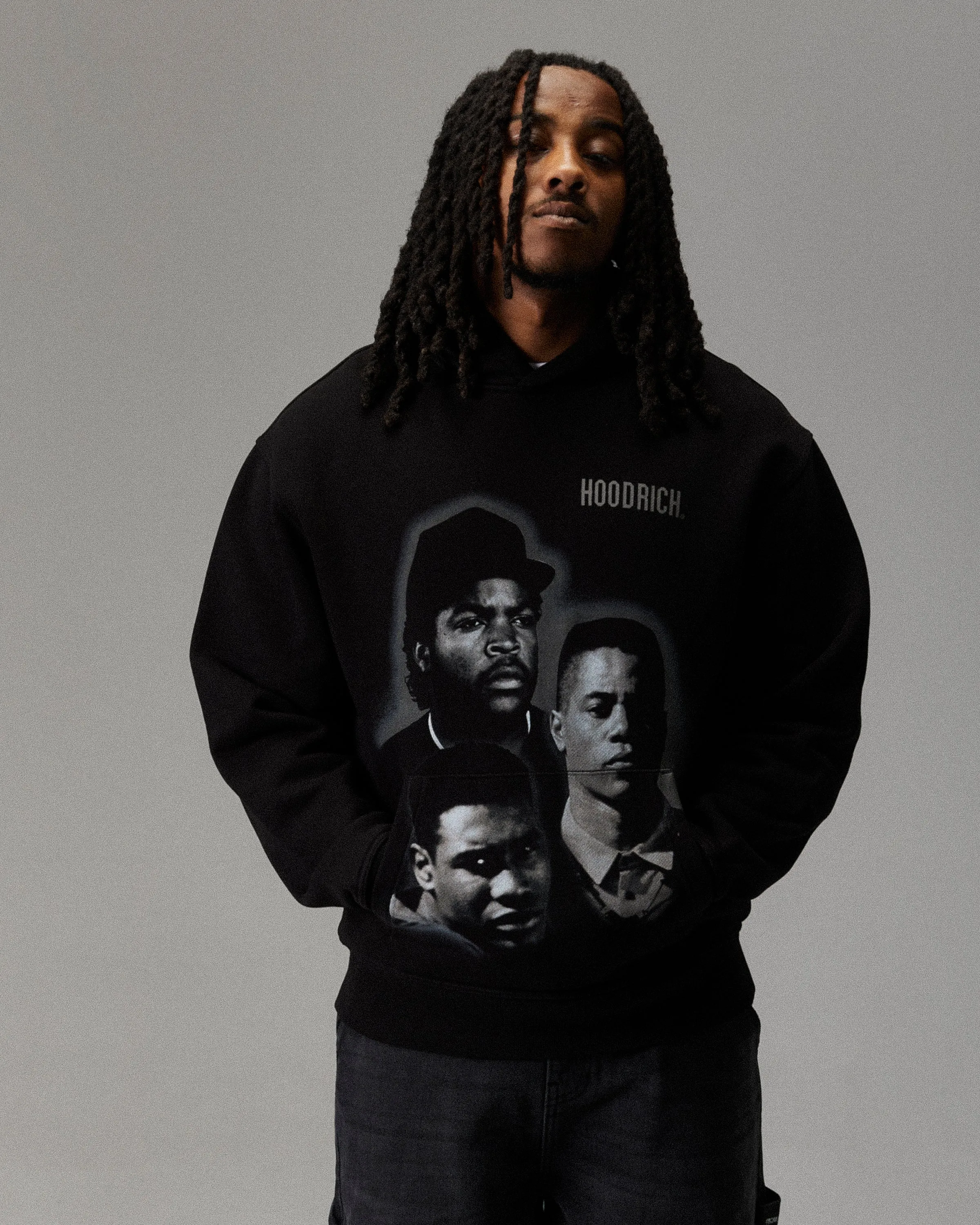 Heritage Boyz N The Hood Hoodie - Black/Grey sold by Hoodrich