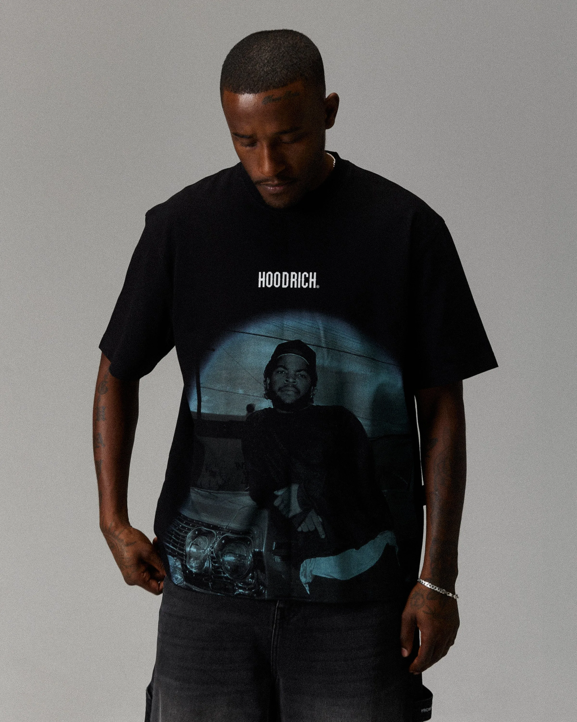 Ryder Boyz N The Hood T-Shirt - Black/Grey sold by Hoodrich product image thumbnail 2