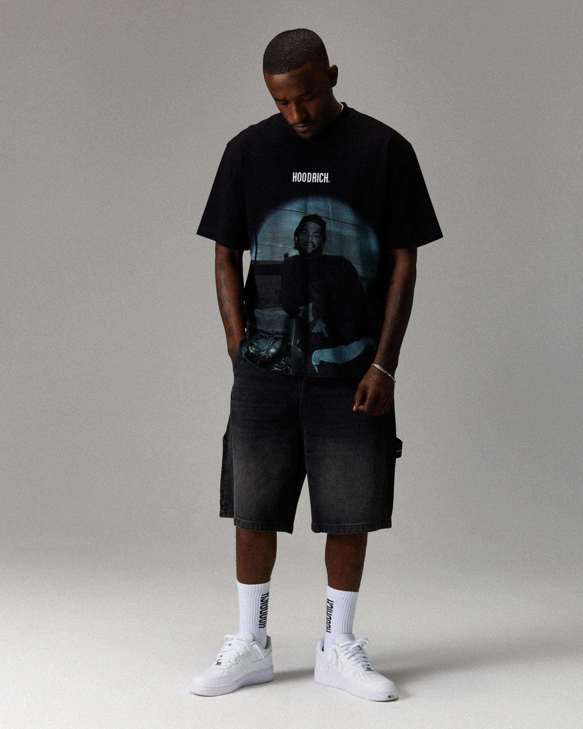 Ryder Boyz N The Hood T-Shirt - Black/Grey sold by Hoodrich product image thumbnail 5