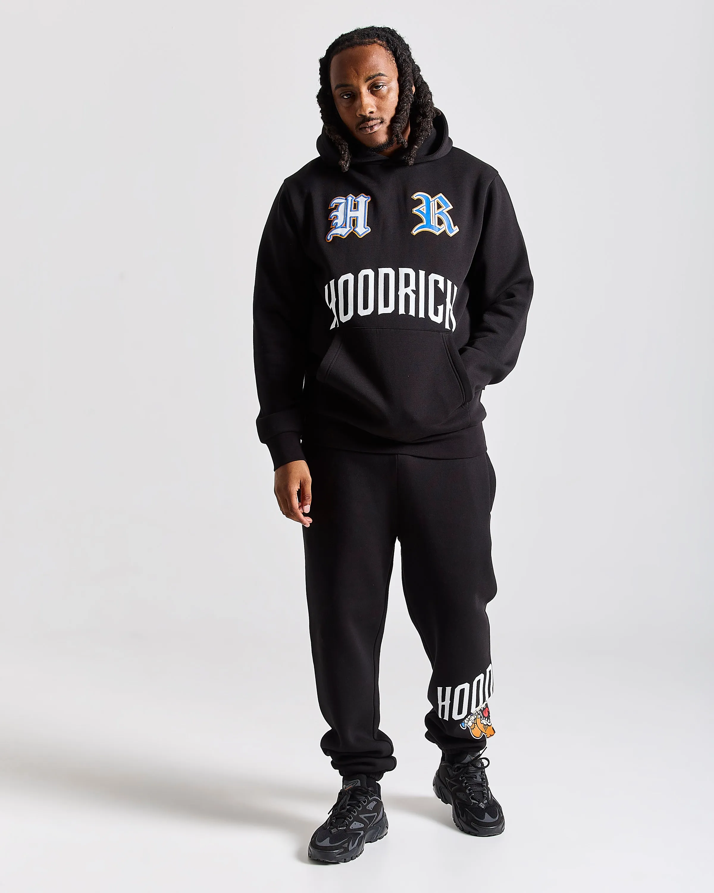 Menace Hoodie - Black/Blue/Orange sold by Hoodrich product image thumbnail 4