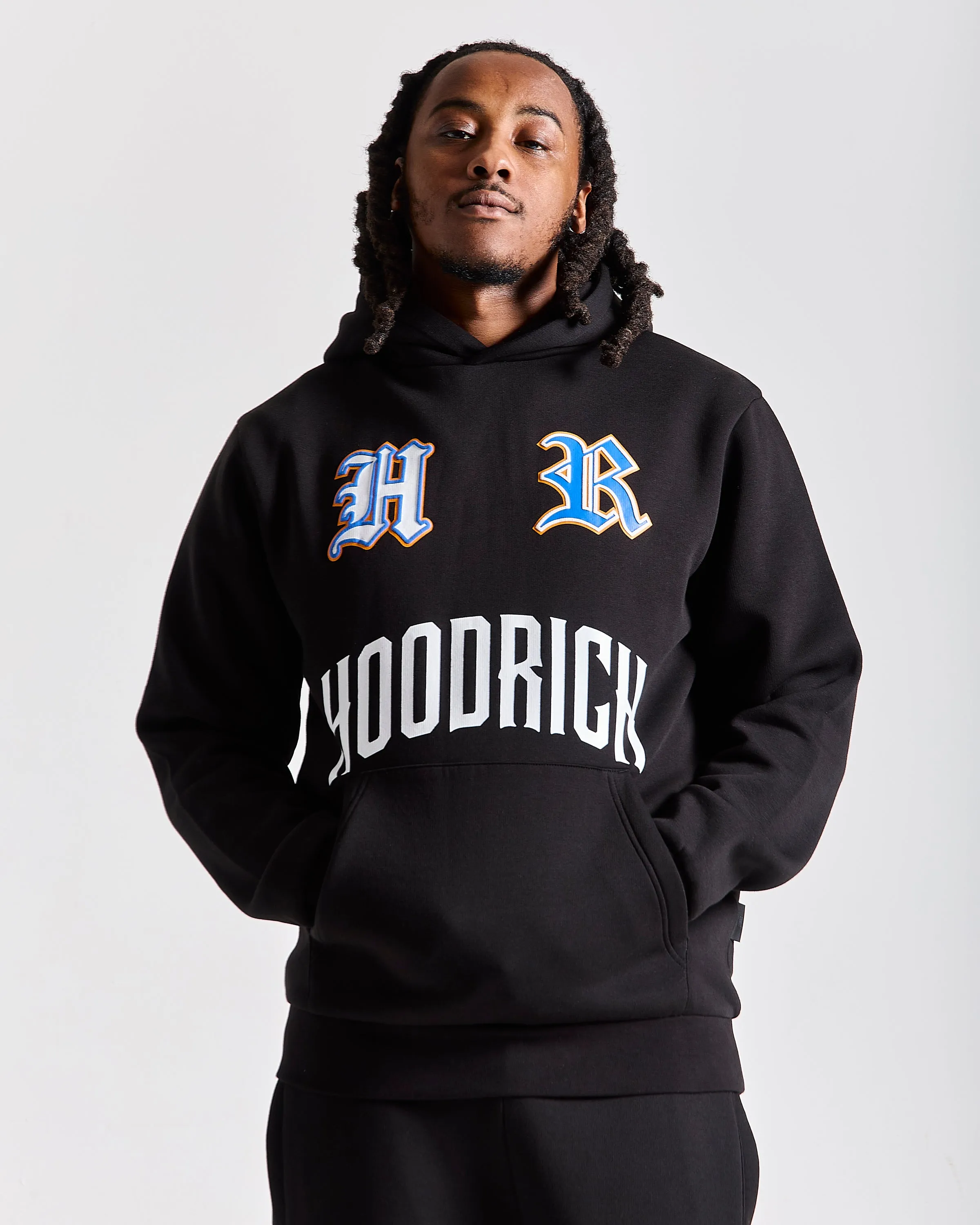 Menace Hoodie - Black/Blue/Orange sold by Hoodrich product image thumbnail 2