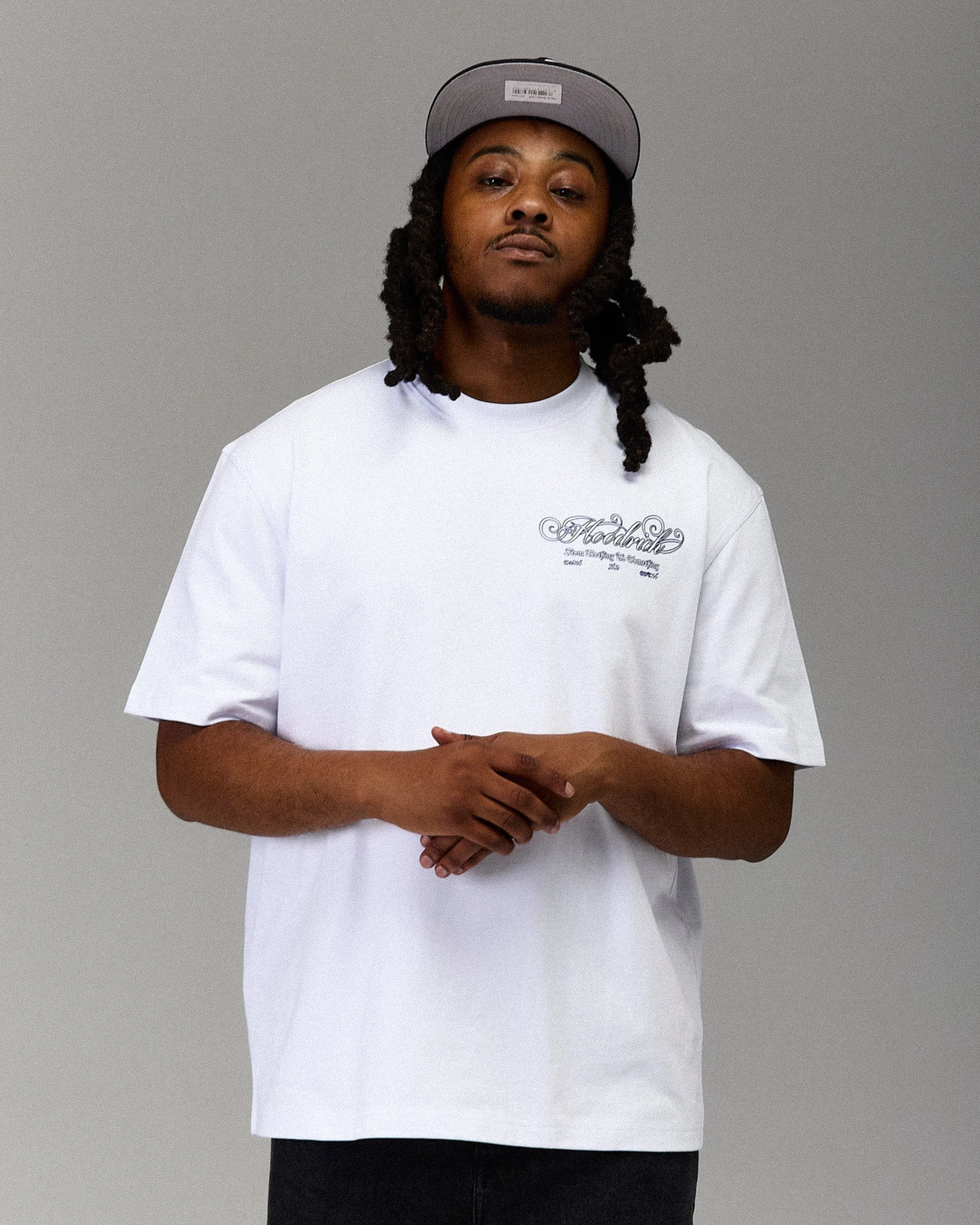 The Winner's Circle Oversized T-Shirt - White/Blue sold by Hoodrich product image thumbnail 3