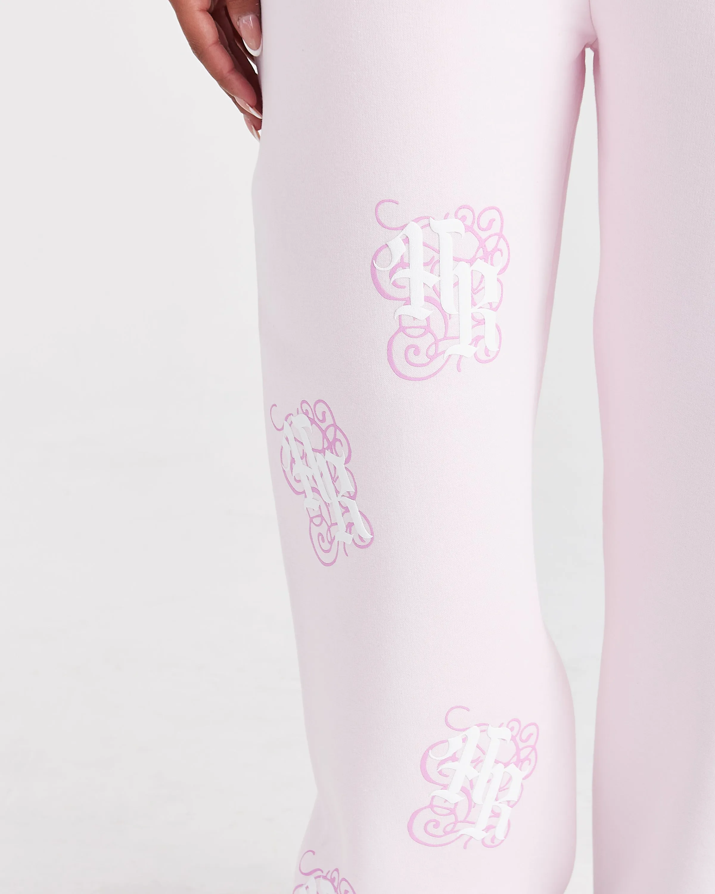 Onyx Oversized Joggers - Pink sold by Hoodrich product image thumbnail 4