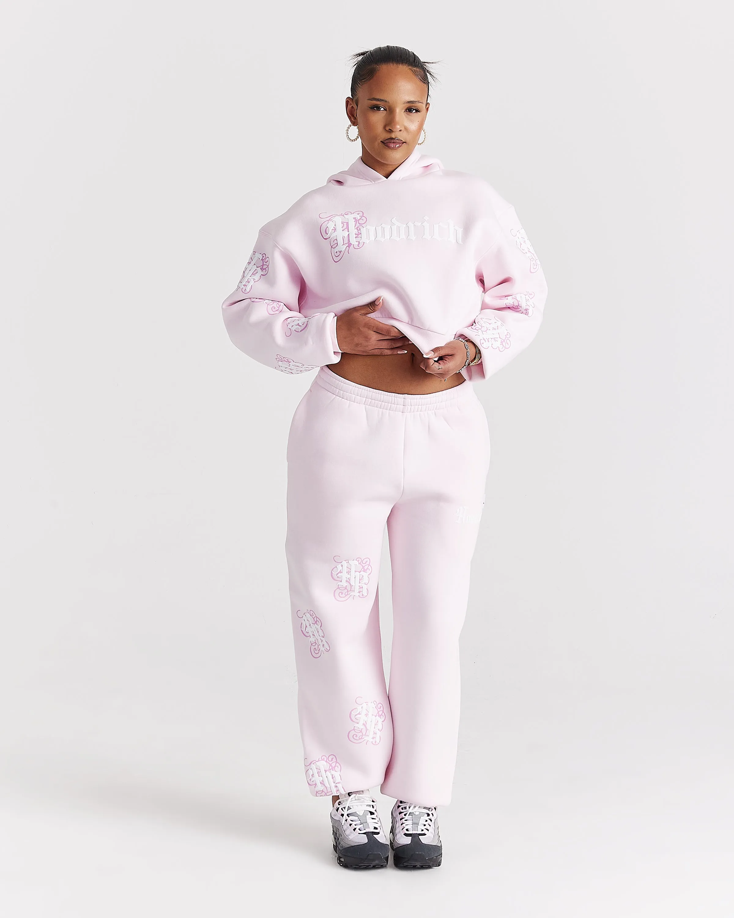 Onyx Oversized Joggers - Pink sold by Hoodrich