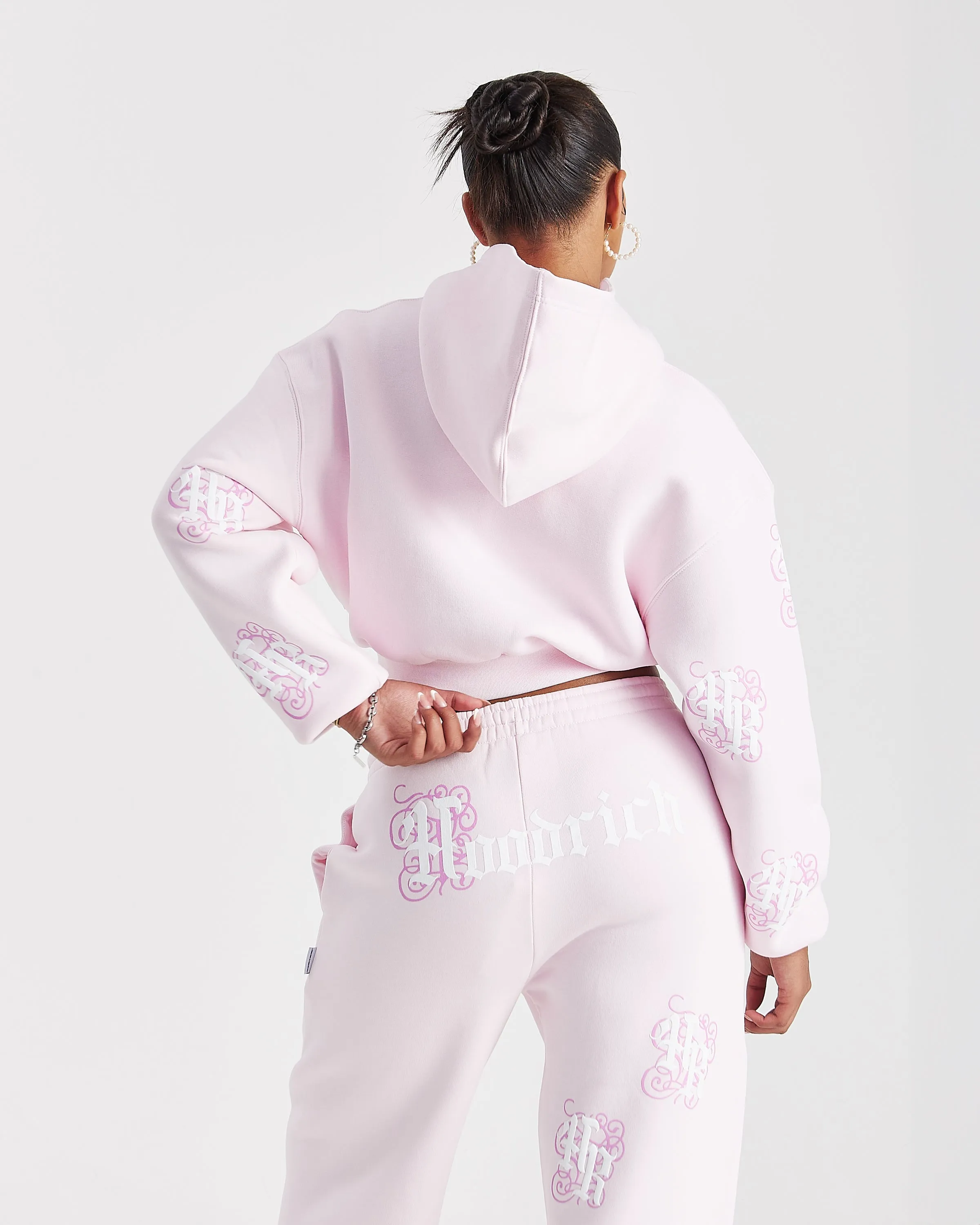 Onyx Boxy Hoodie - Pink sold by Hoodrich product image thumbnail 2