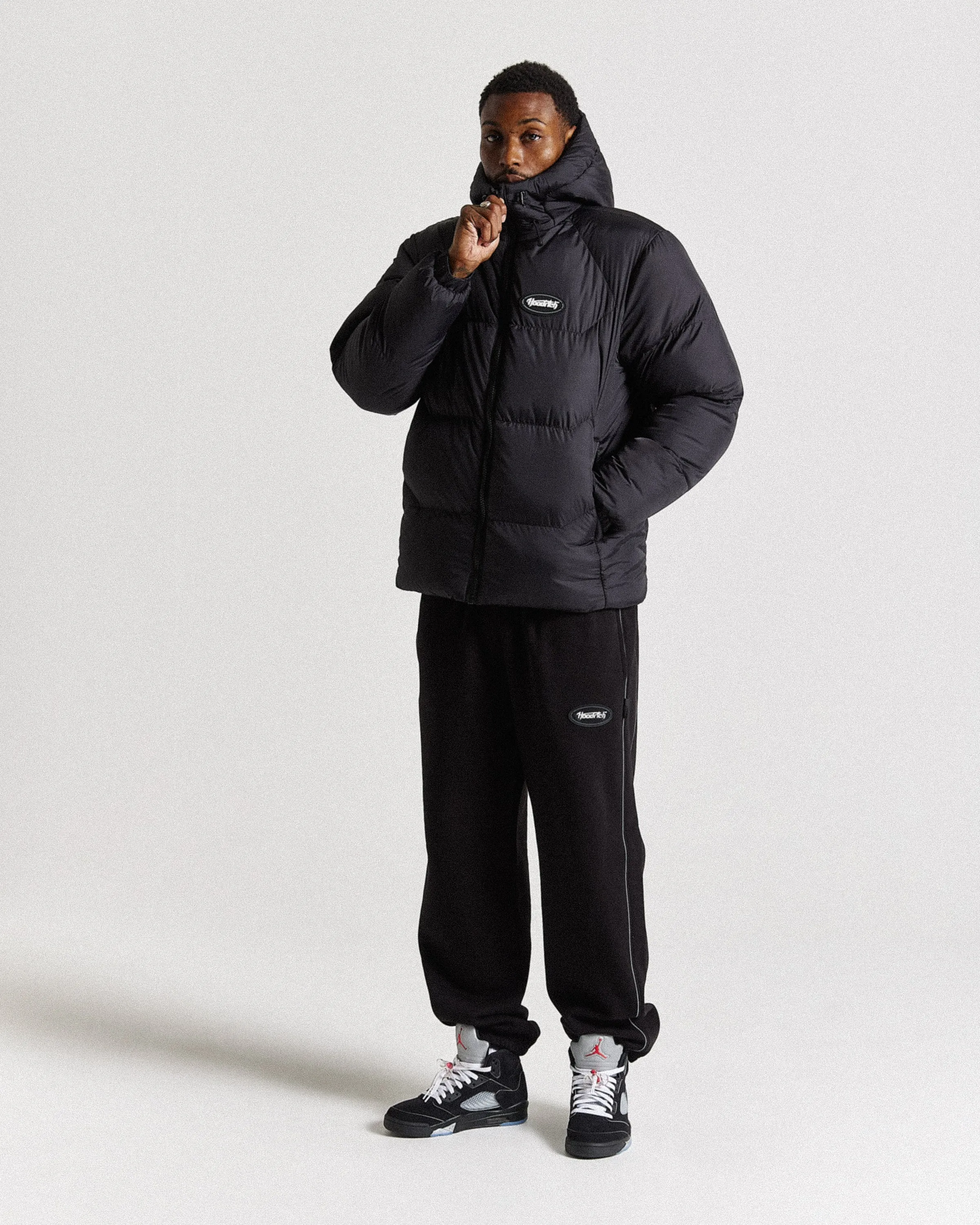 Volt Galaxy Jacket - Black/White sold by Hoodrich product image thumbnail 5