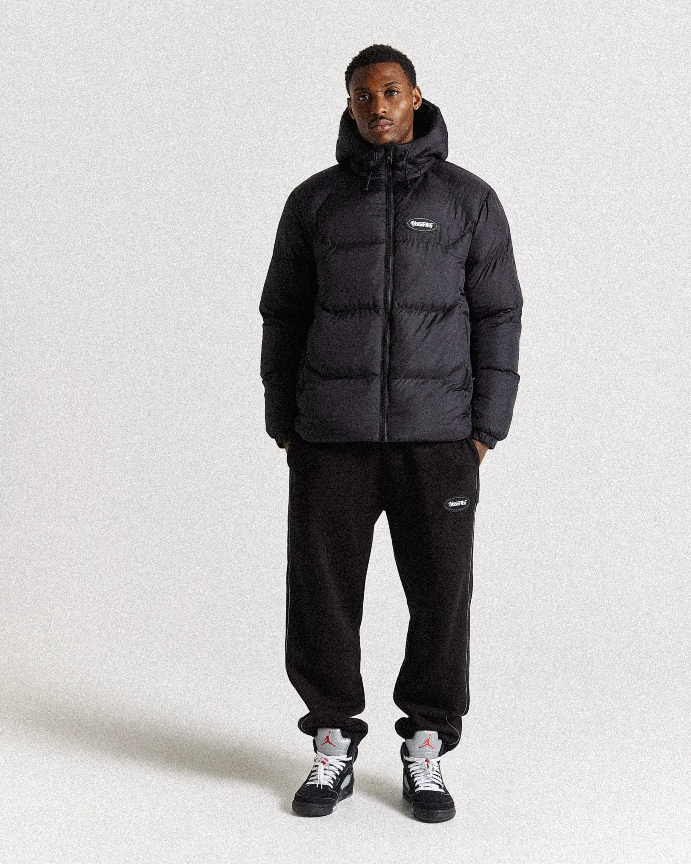 Volt Galaxy Jacket - Black/White sold by Hoodrich product image thumbnail 3