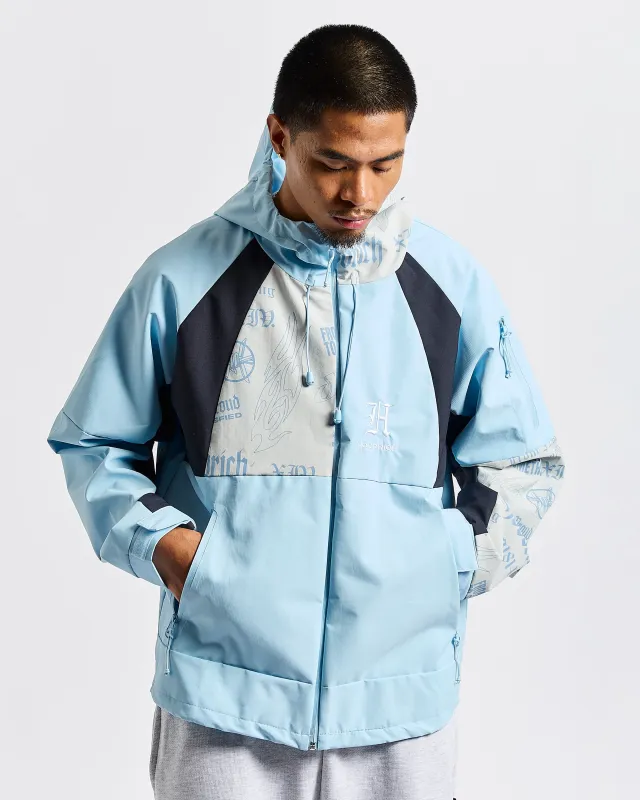 Chroma Shell Jacket - Blue/White sold by Hoodrich